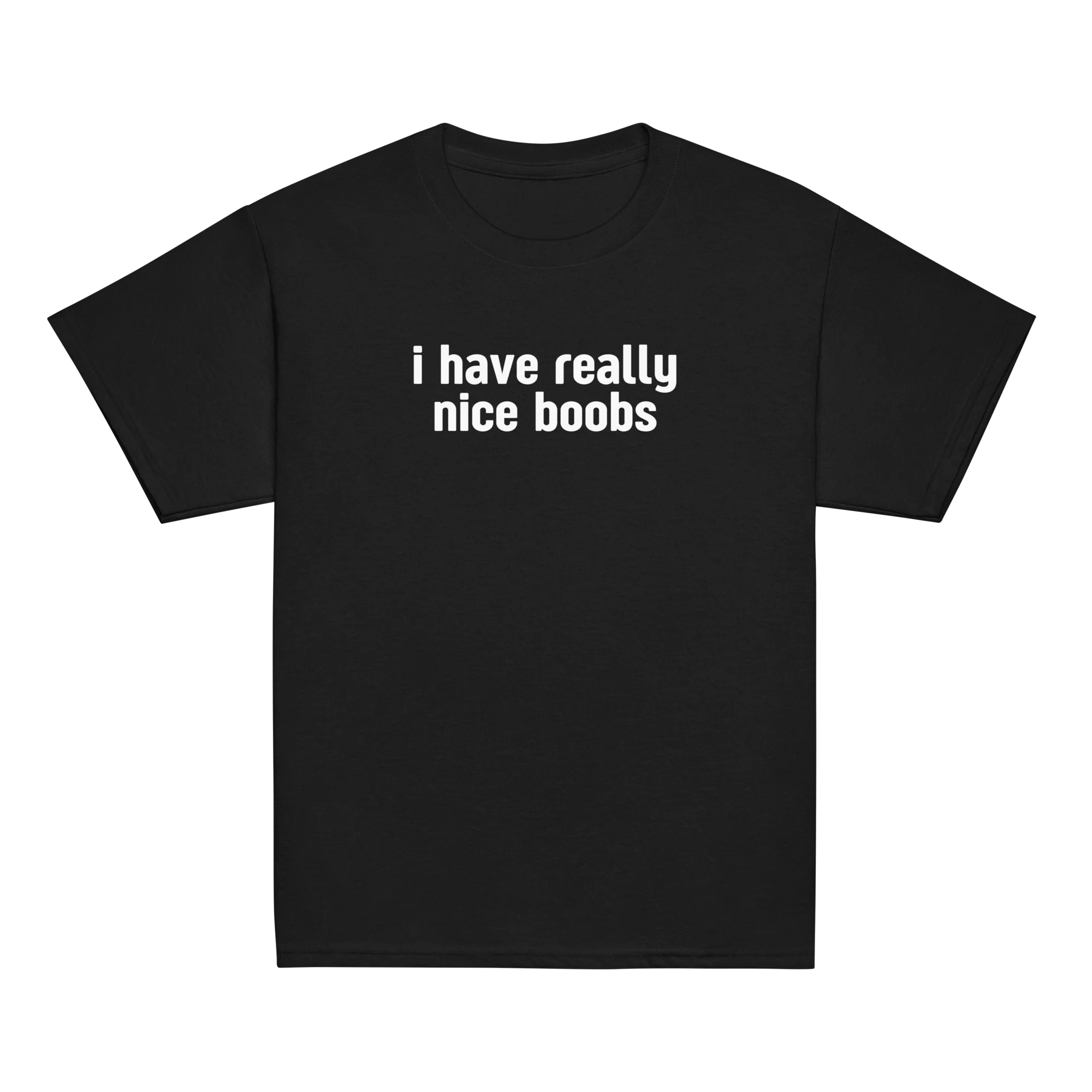 I Have Really Nice Boobs Baby Tee - Image 7