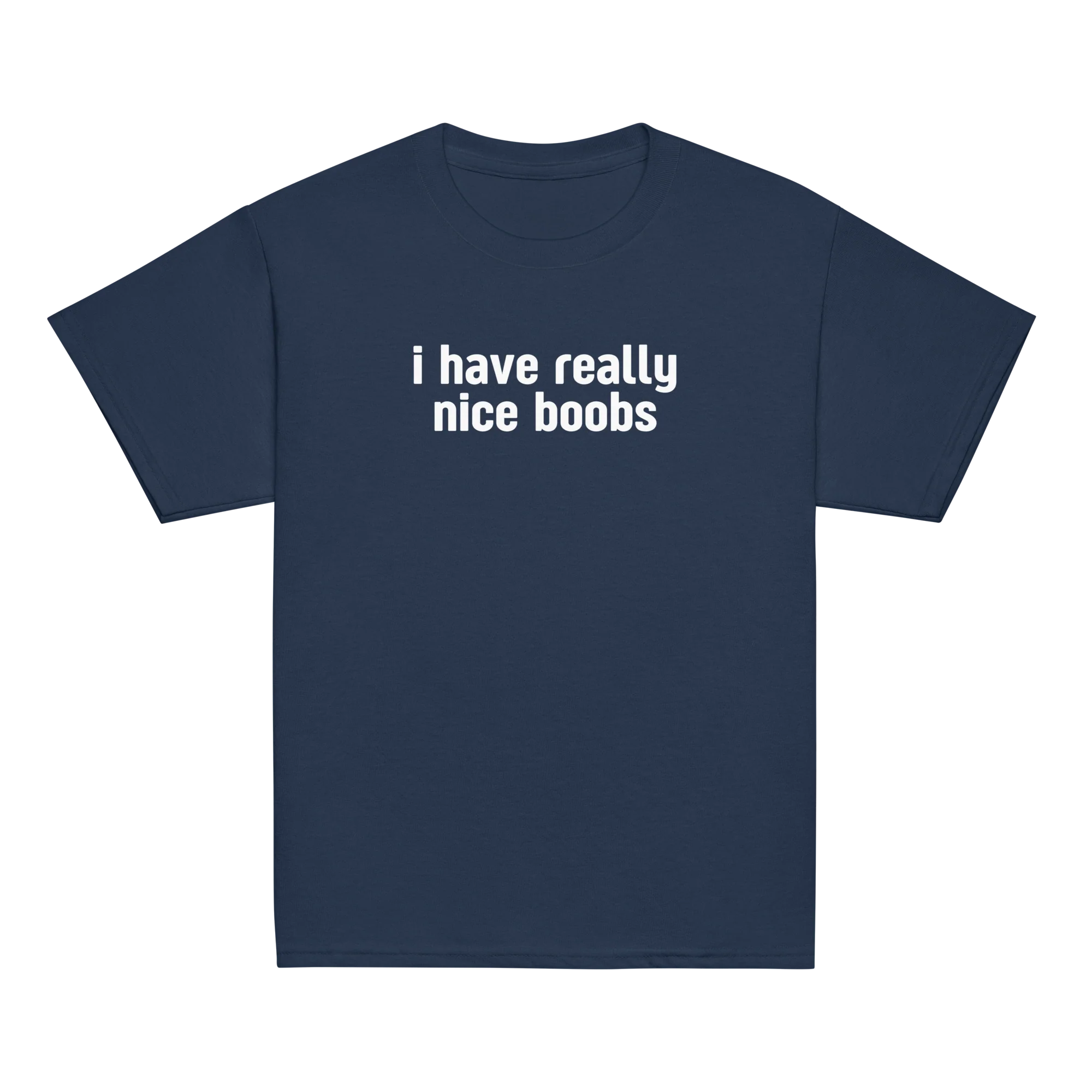 I Have Really Nice Boobs Baby Tee - Image 8