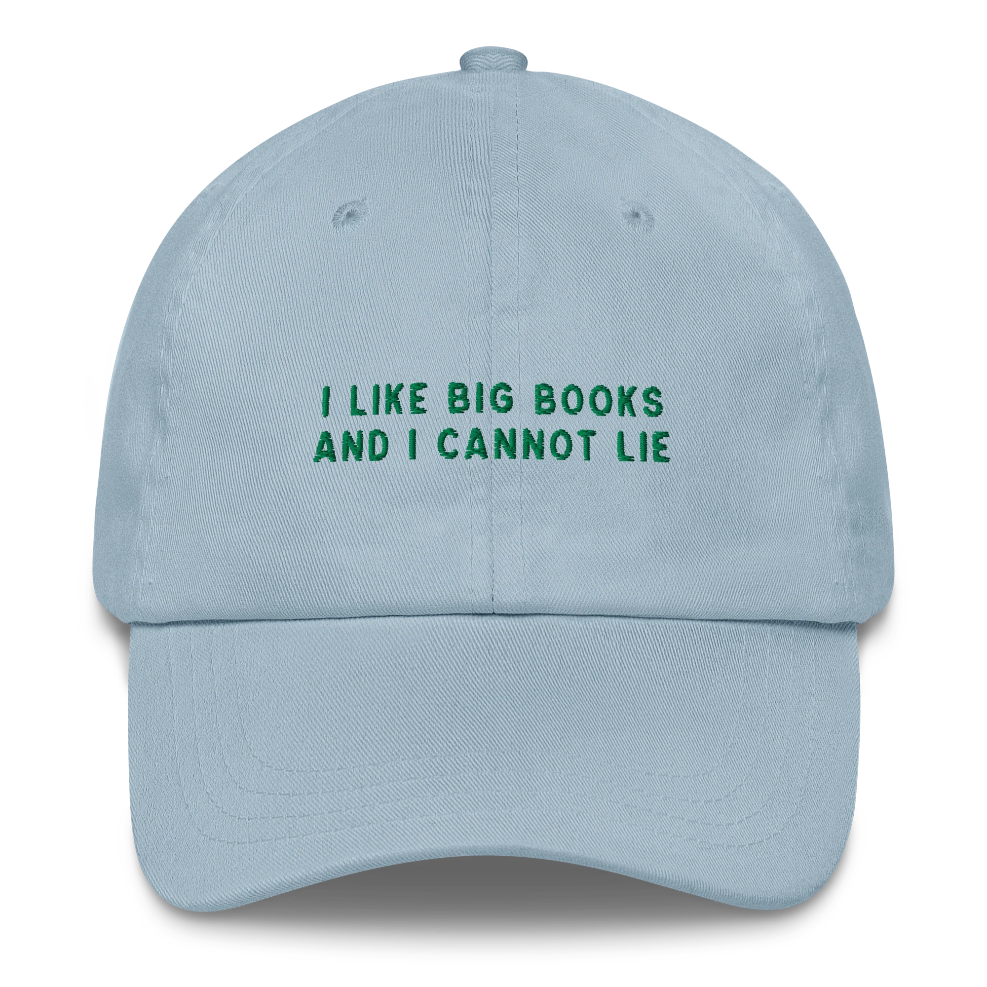I Like Big Books Cannot Lie Embroidered Cap - Image 5