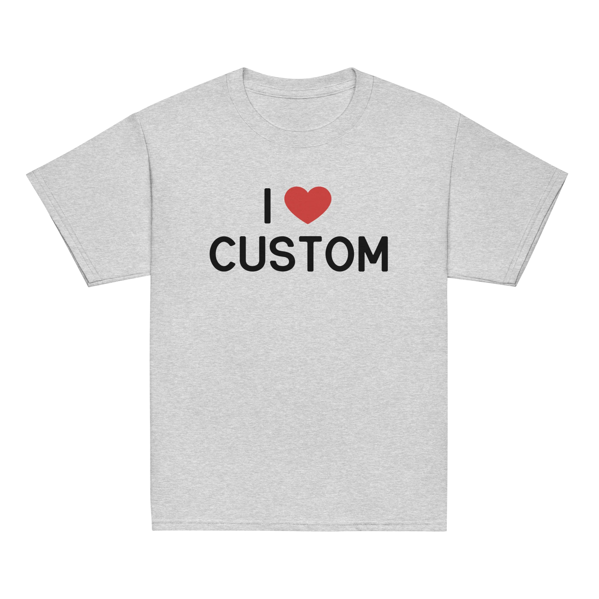 I Love (CUSTOM) Baby Tee - Image 4