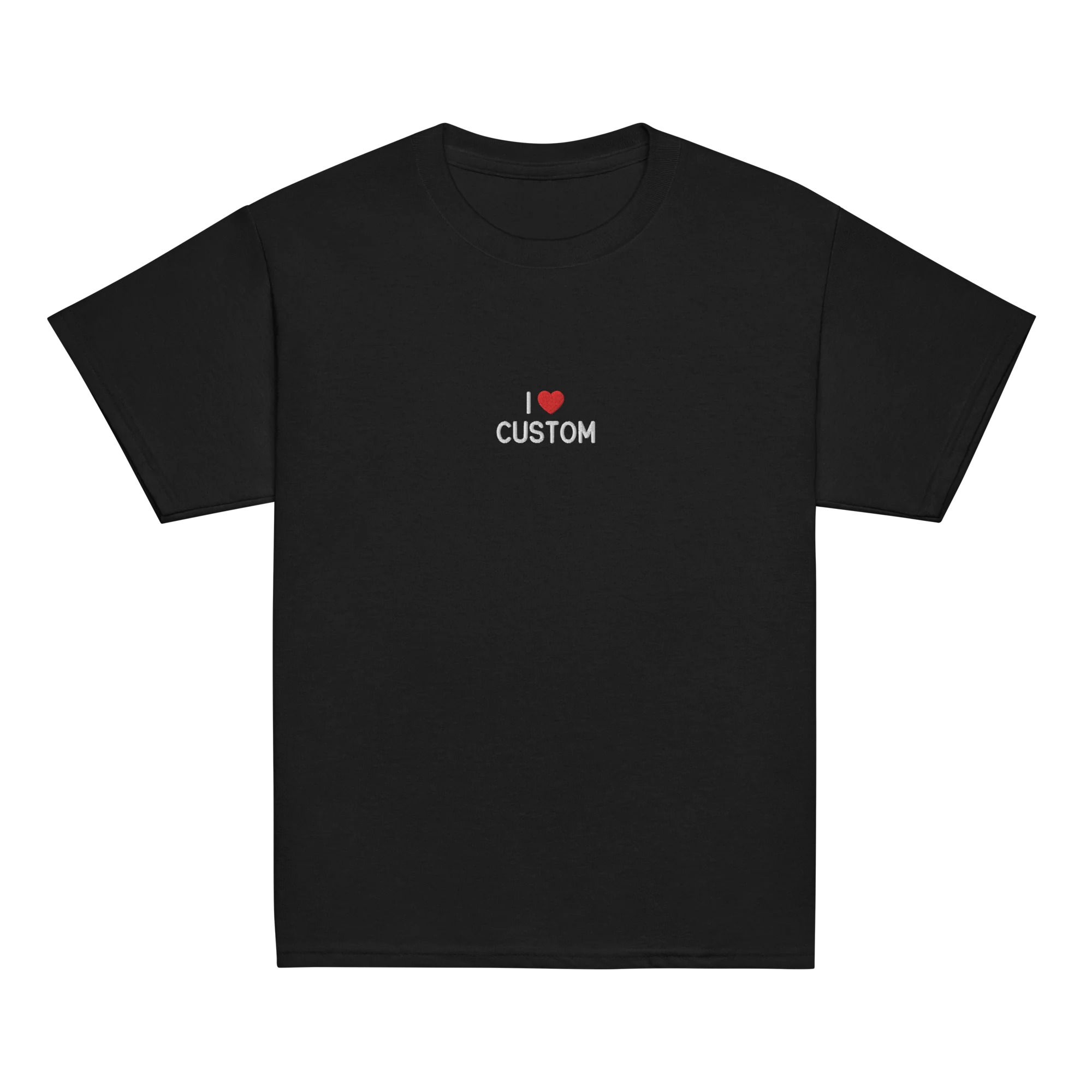 I Love (CUSTOM) Embroidered Baby Tee - Image 5