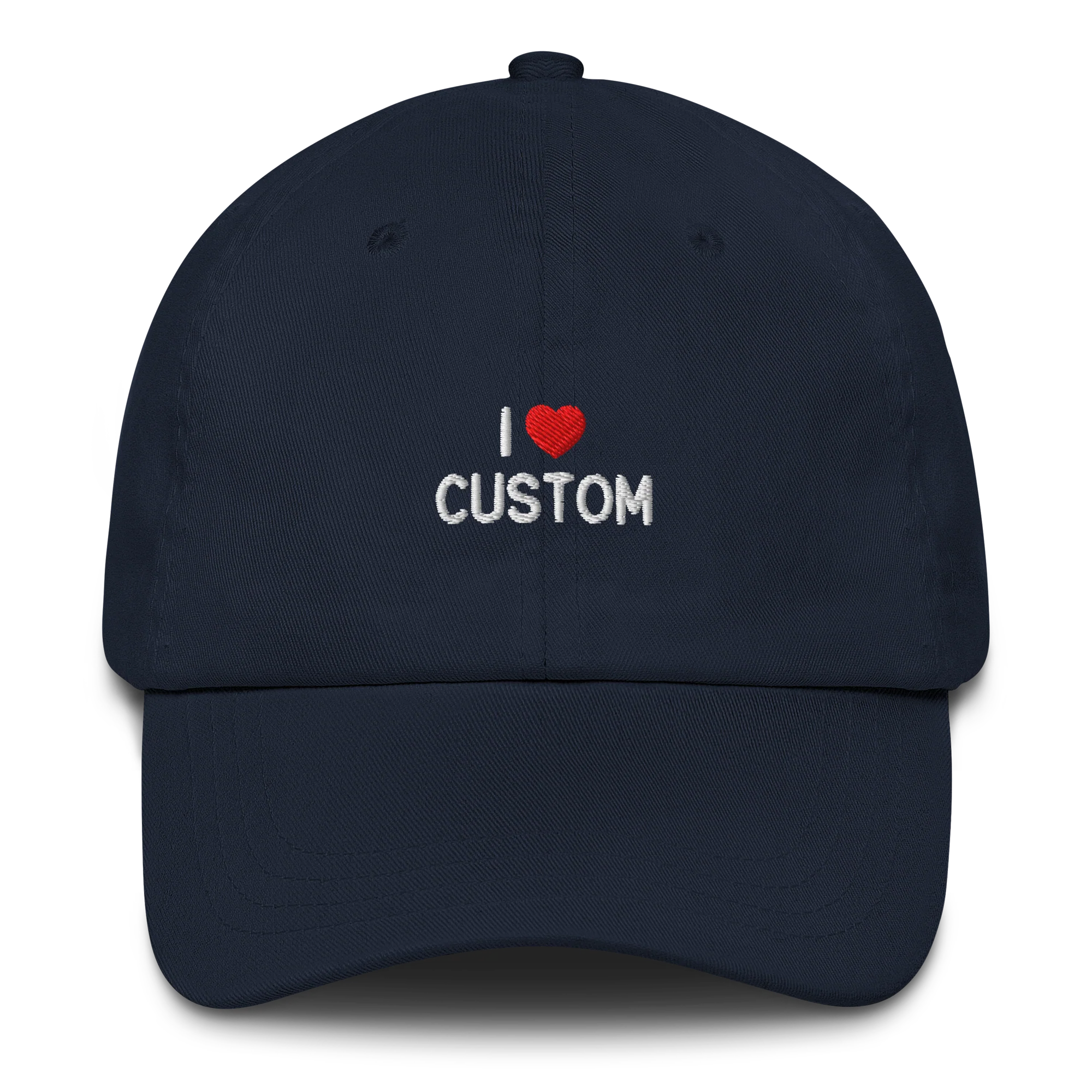I Love (CUSTOM) Embroidered Cap - Image 10