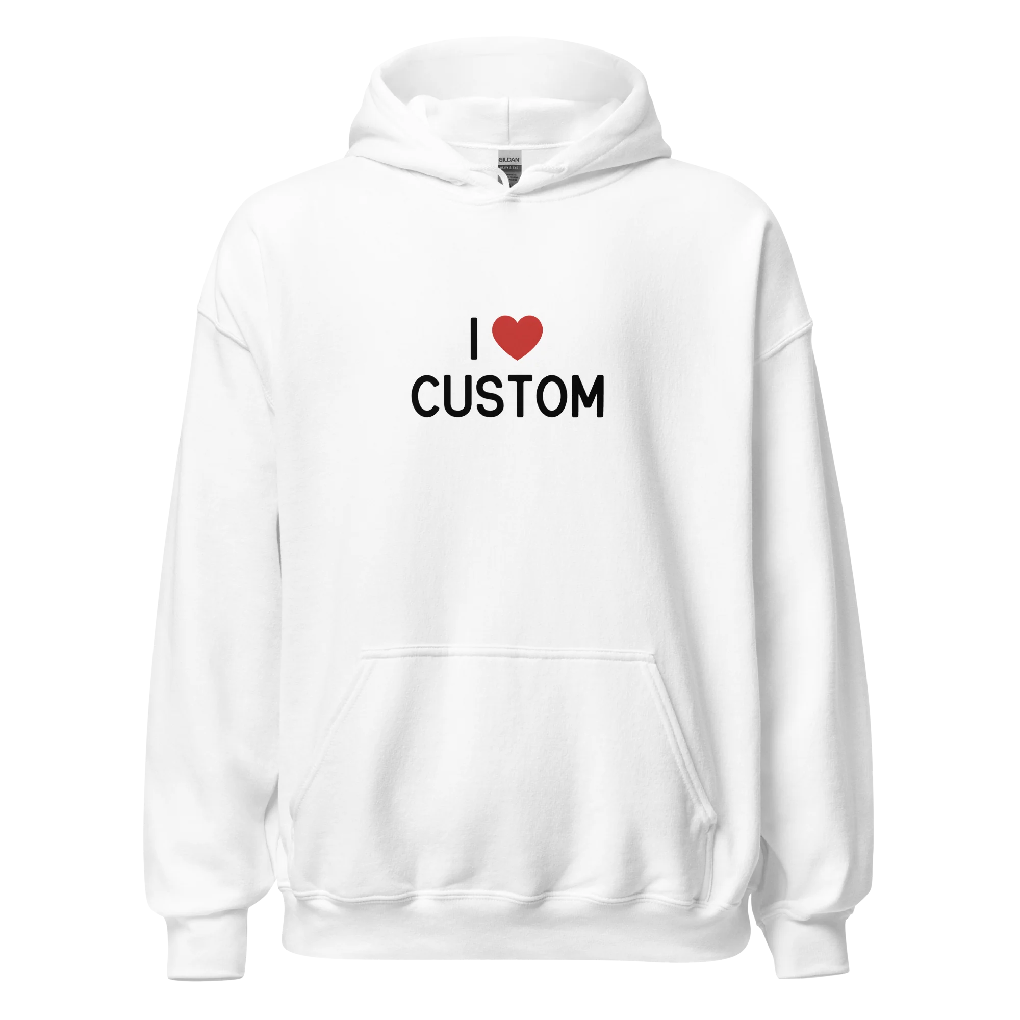 I Love (CUSTOM) Hoodie - Image 4