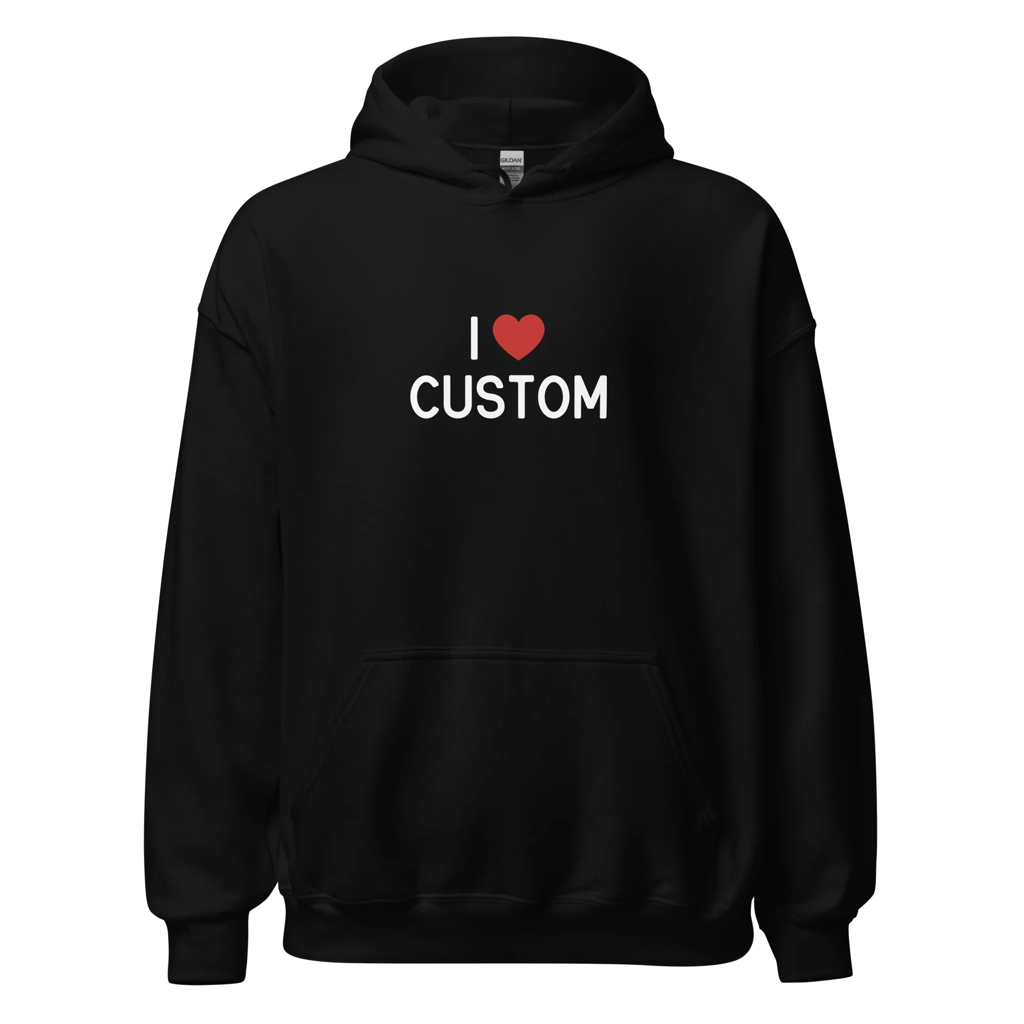 I Love (CUSTOM) Hoodie - Image 7