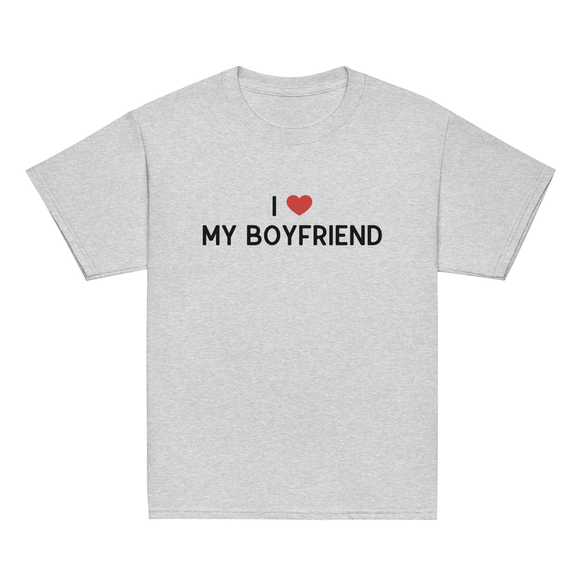 I Love My Boyfriend Baby Tee - Image 4