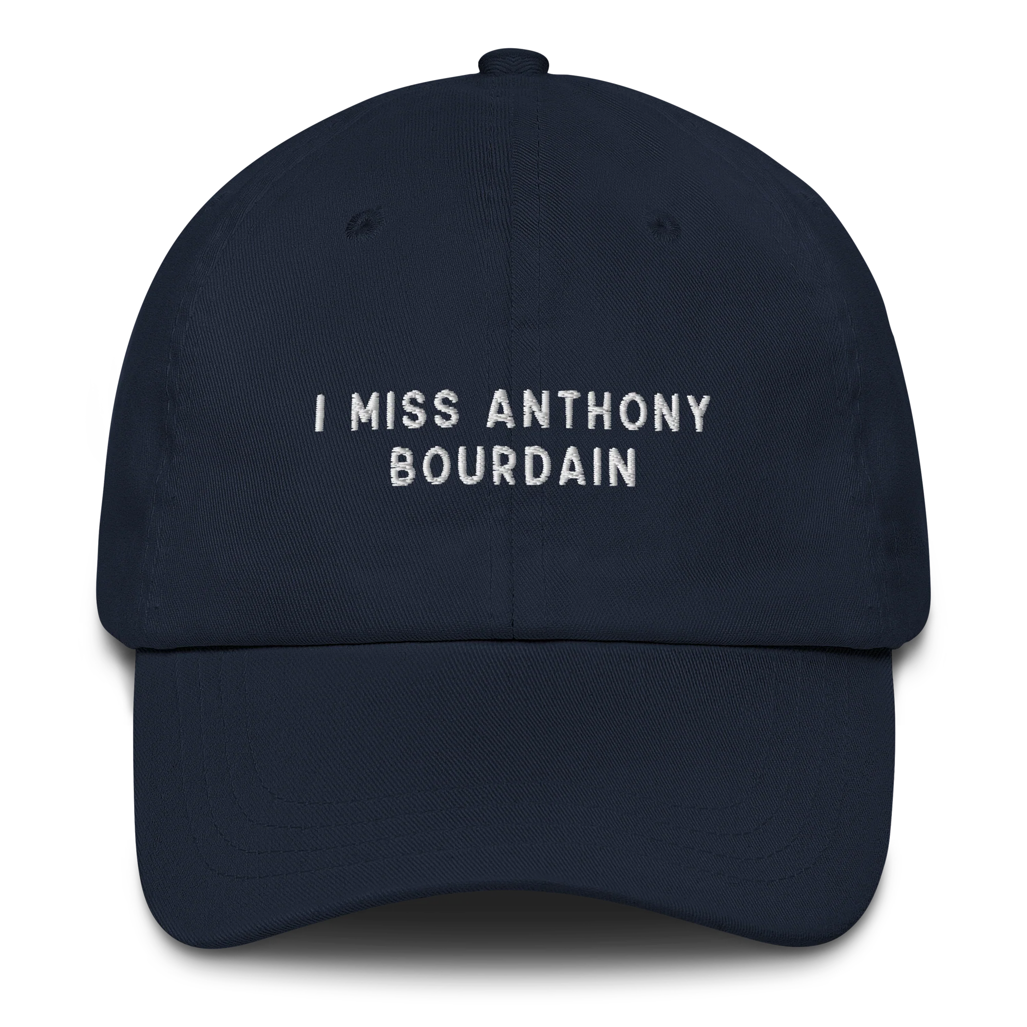 I Miss Anthony Bourdain Embroidered Cap - Image 7