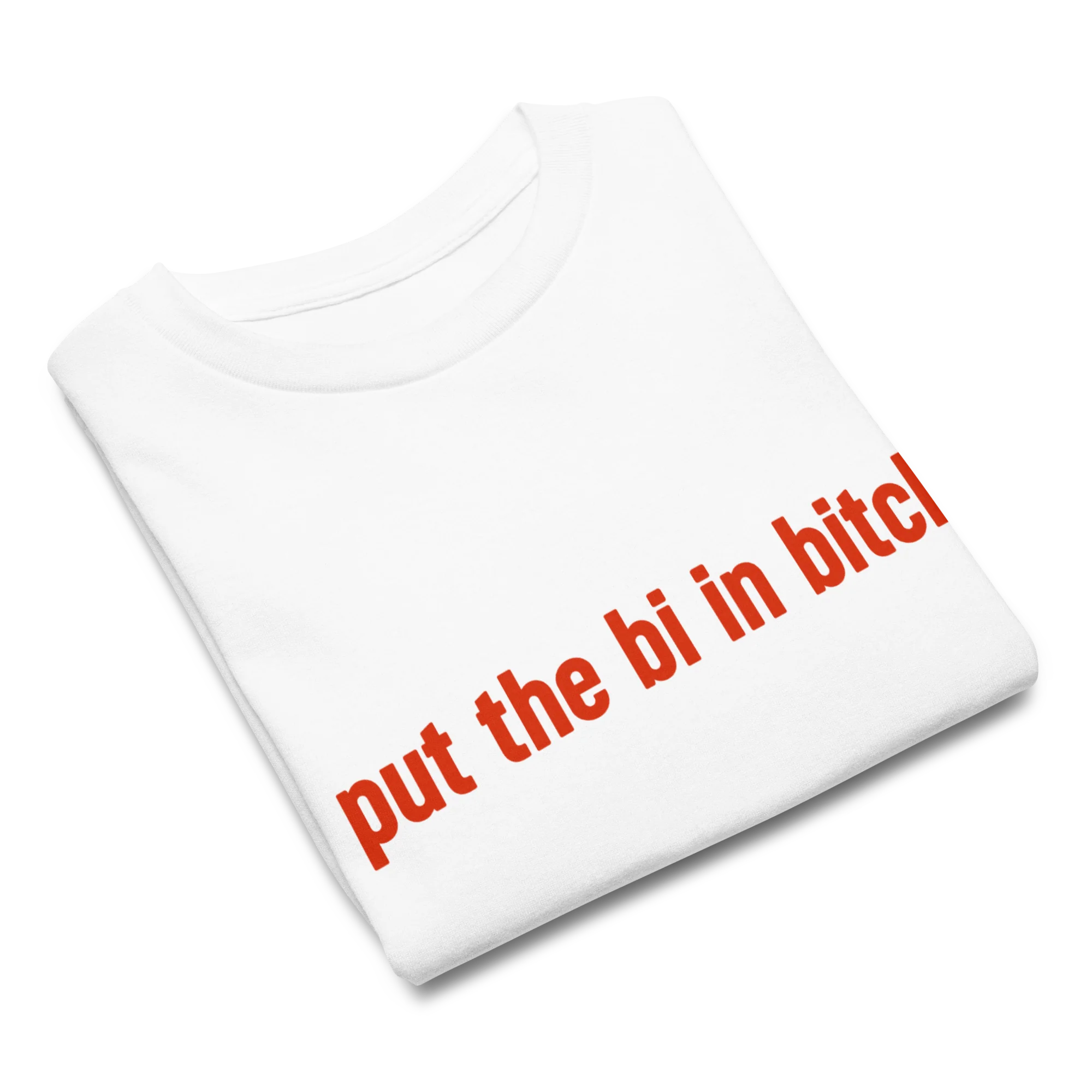 I Put the Bi in Bitch Baby Tee - Image 4