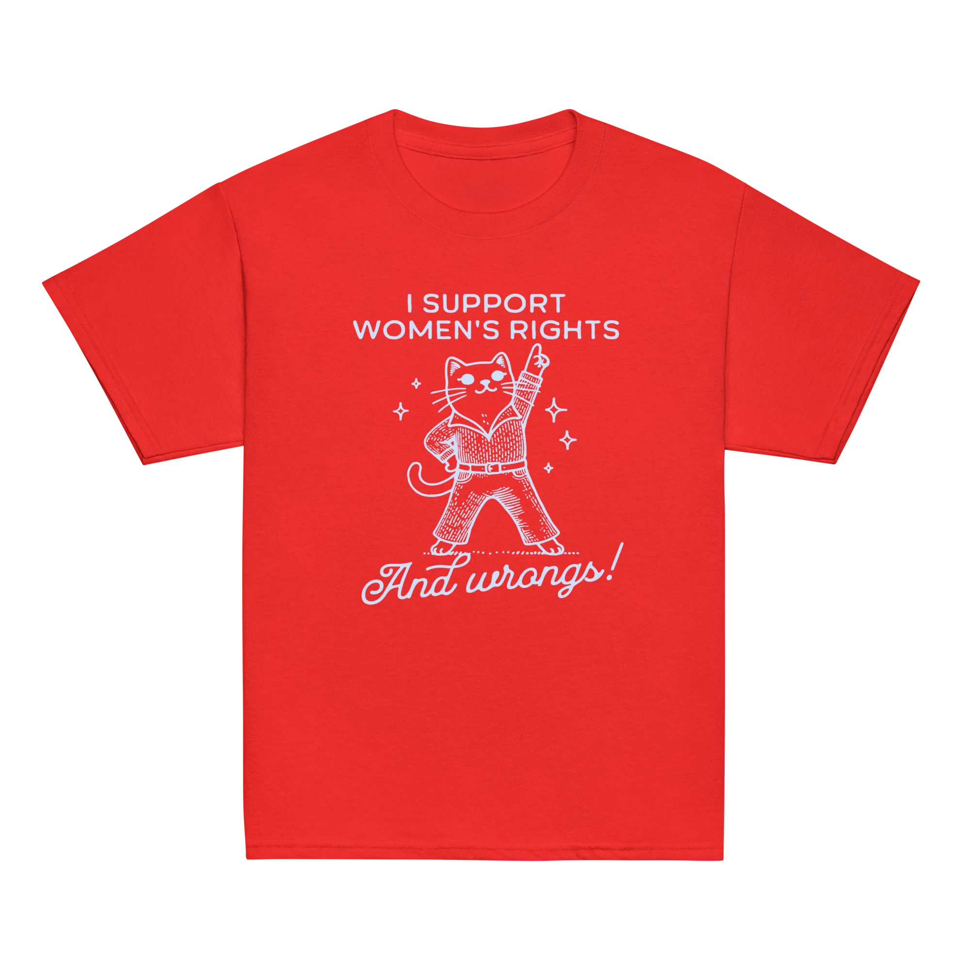 I Support Women’s Rights Wrongs Baby Tee - Image 10