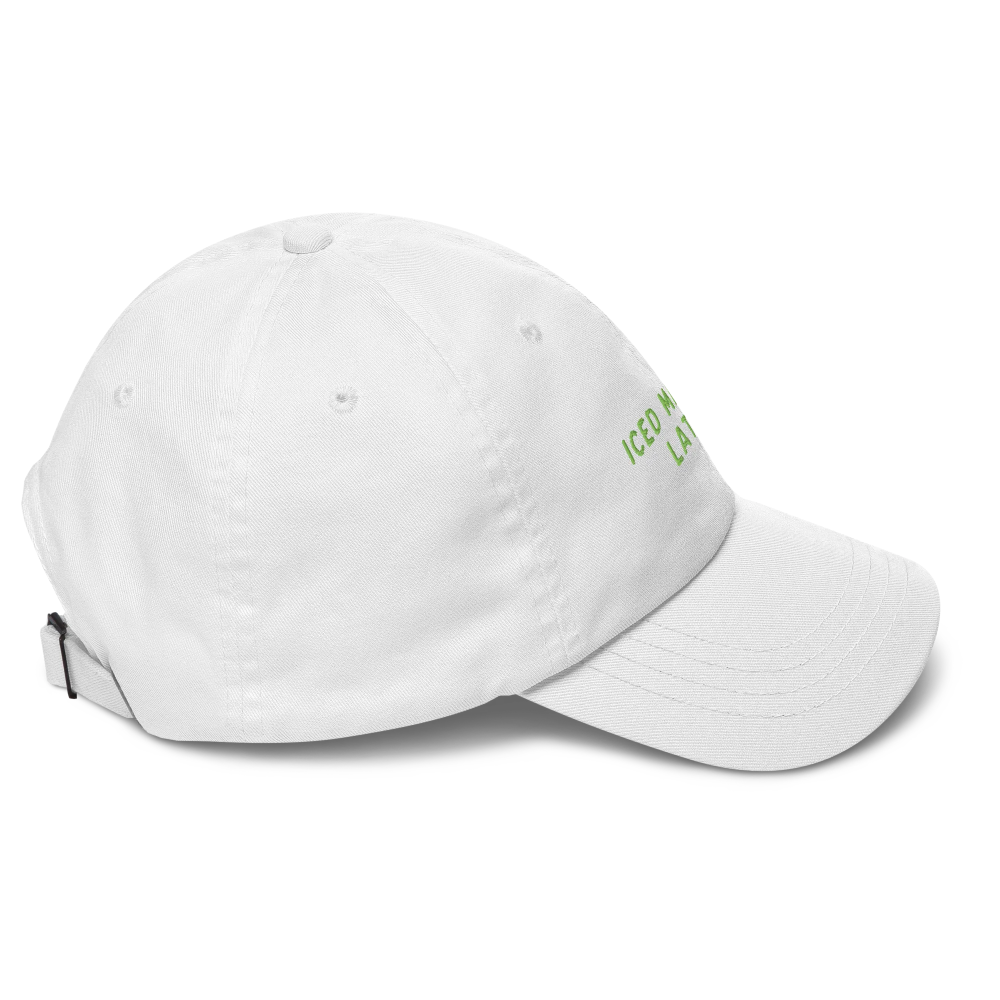 Iced Matcha Latte Embroidered Cap - Image 3