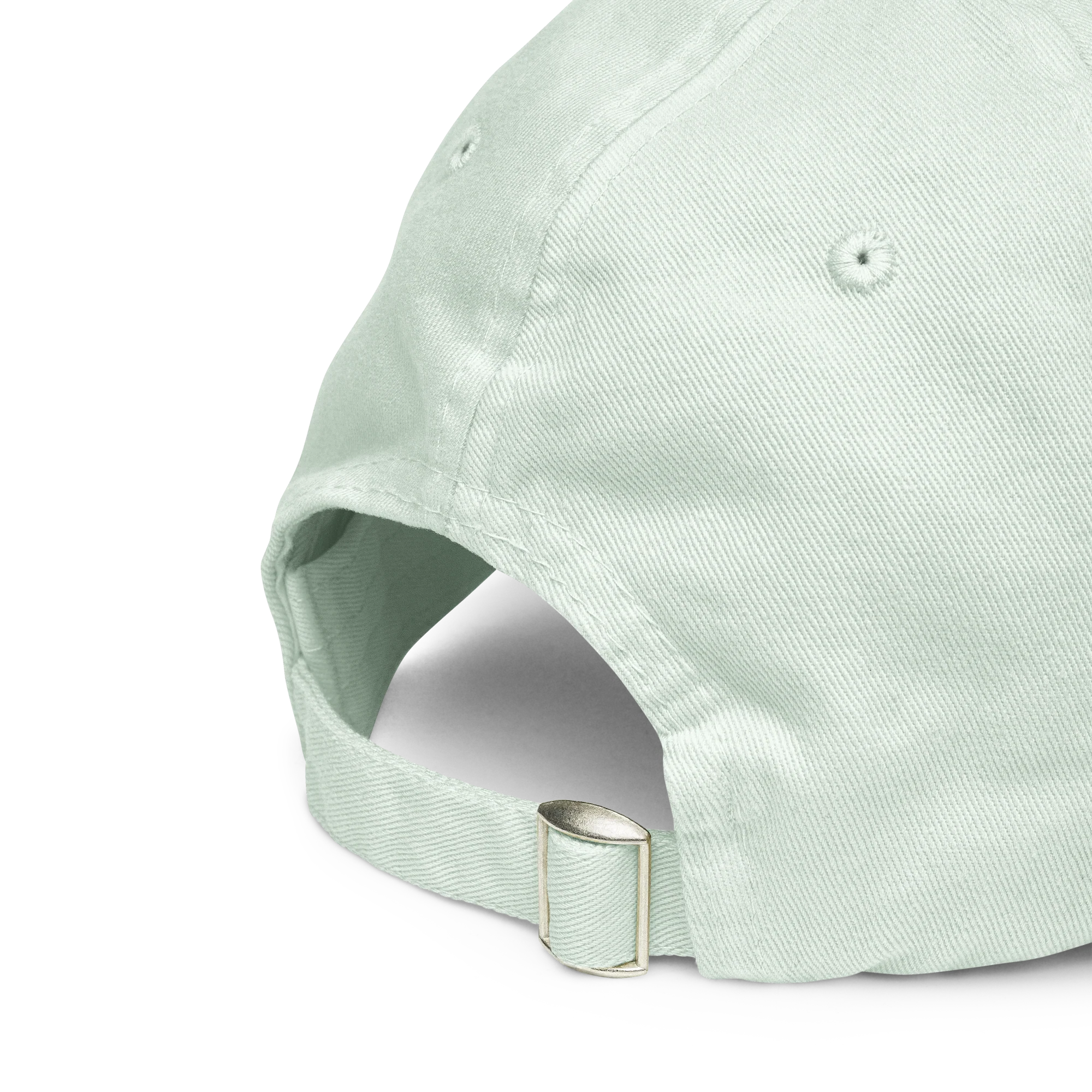 Iced Matcha Latte Embroidered Pastel Baseball Cap - Image 4