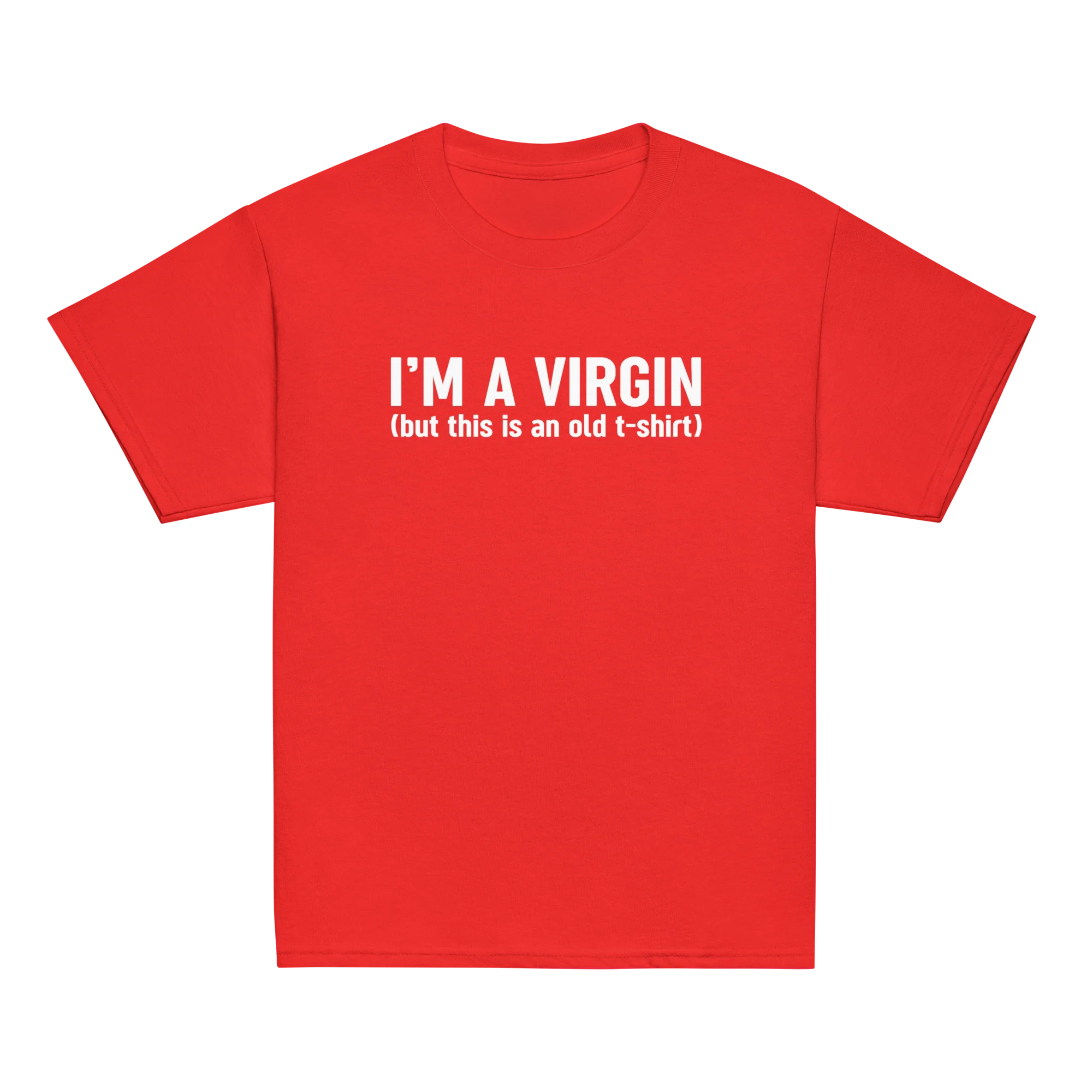I'm a Virgin (But This is an Old T-Shirt) Baby Tee - Image 4