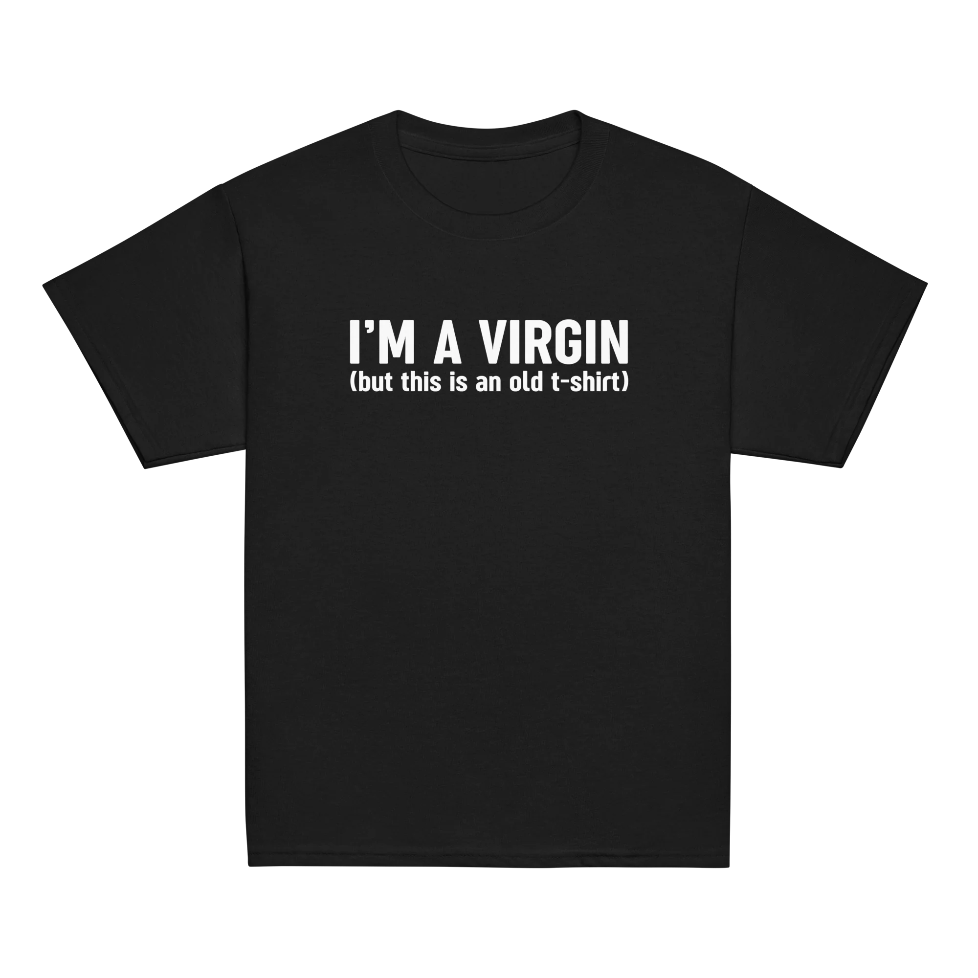 I'm a Virgin (But This is an Old T-Shirt) Baby Tee - Image 9