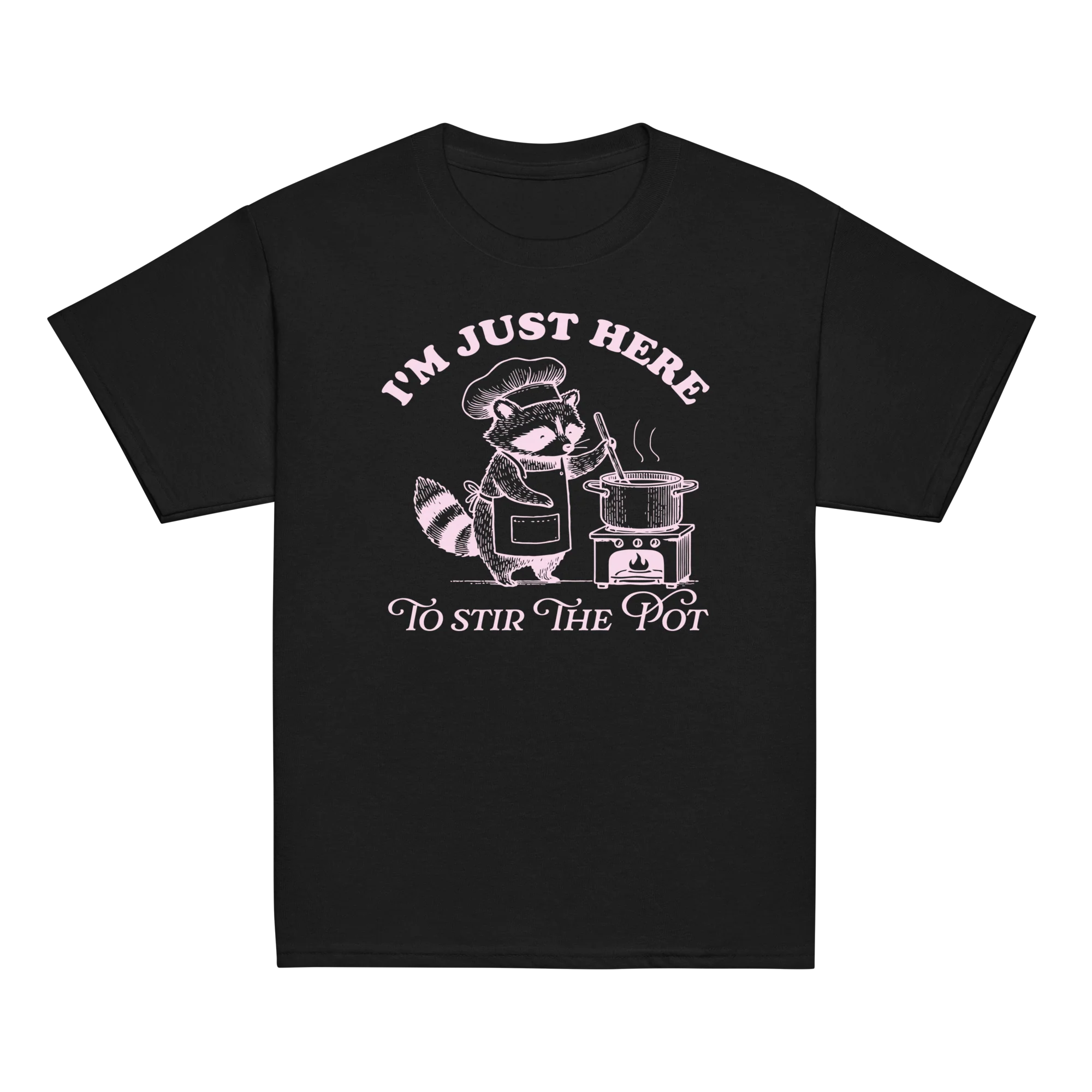I'm Just Here To Stir The Pot Baby Tee - Image 8