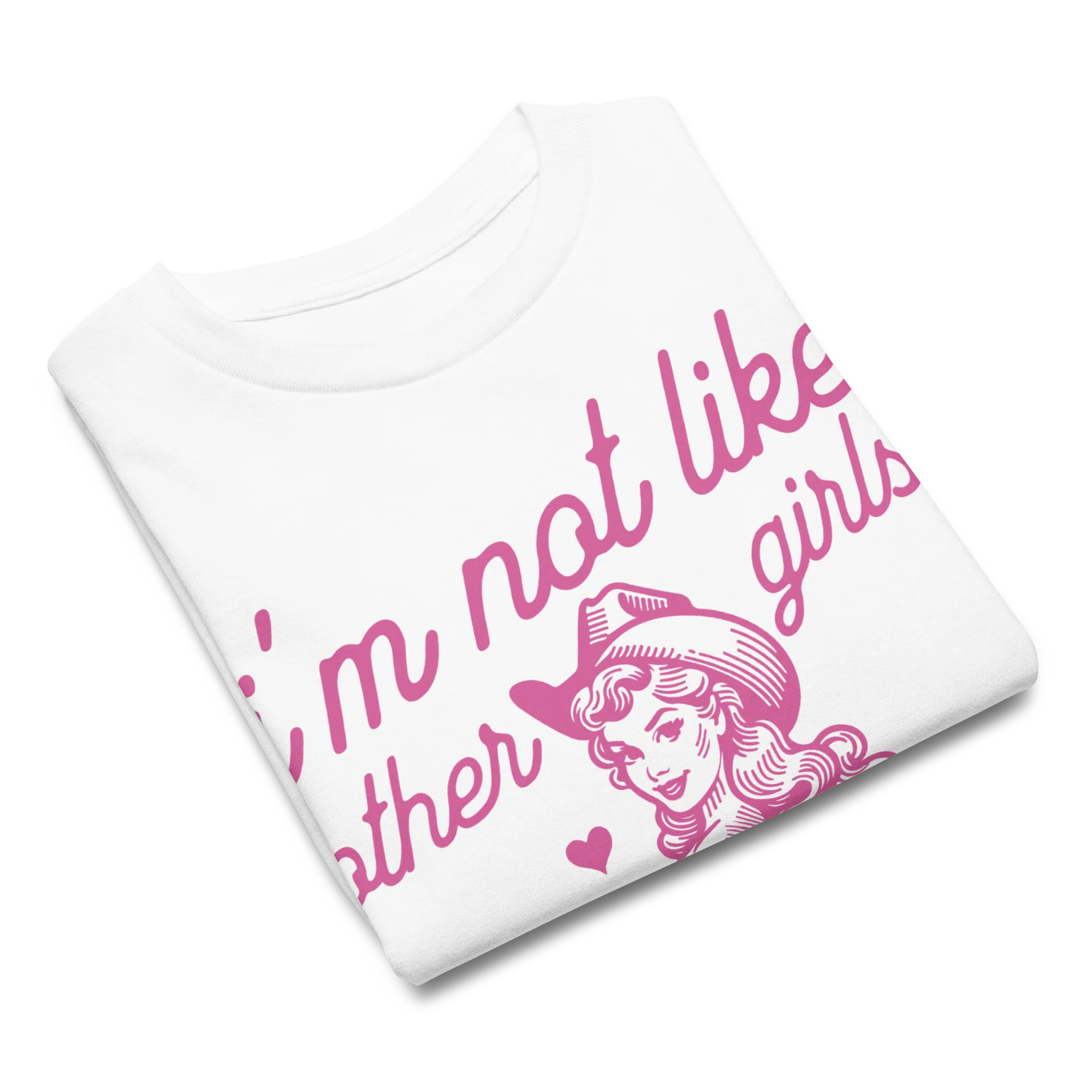 I'm Not Like Other Girls Baby Tee - Image 3