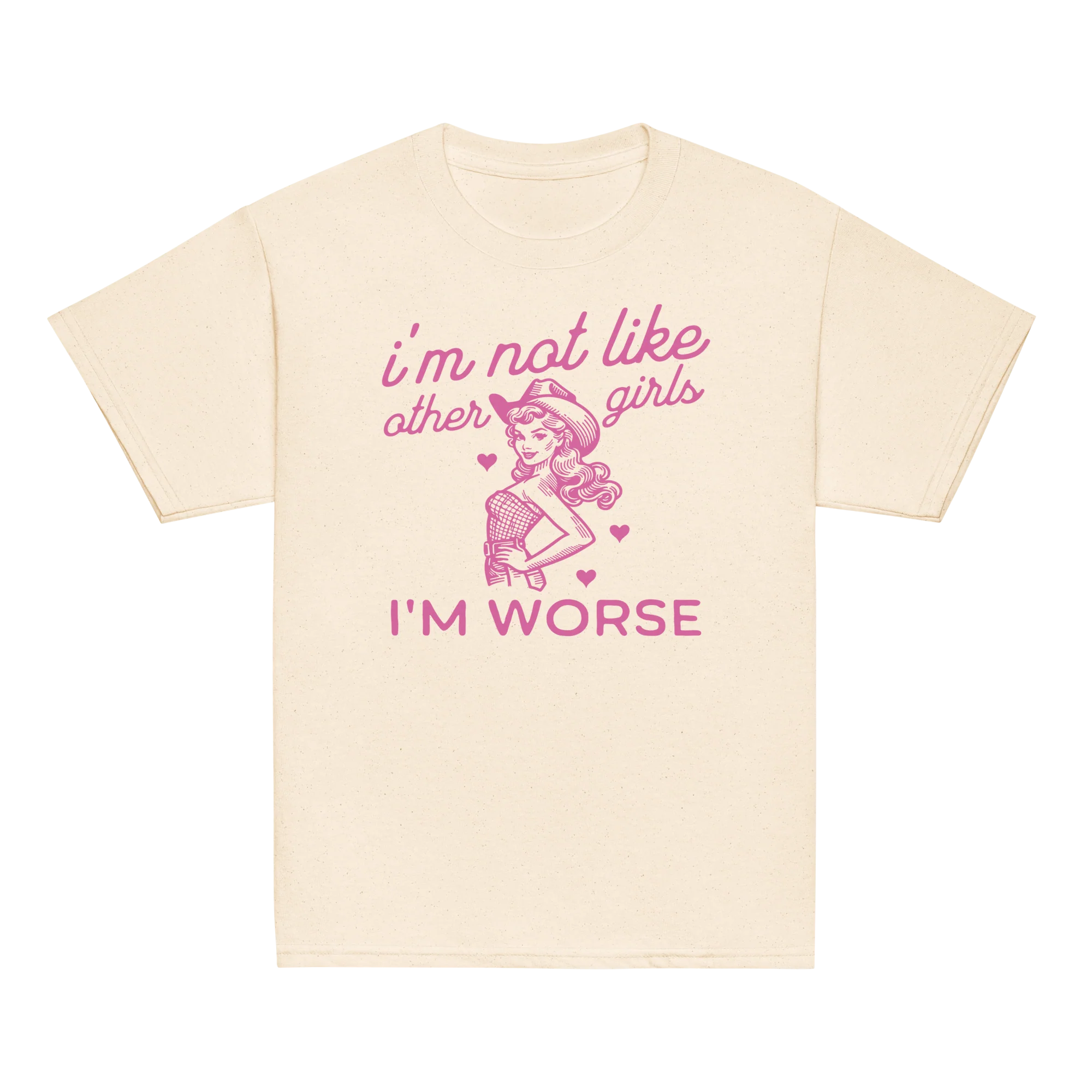 I'm Not Like Other Girls Baby Tee - Image 4