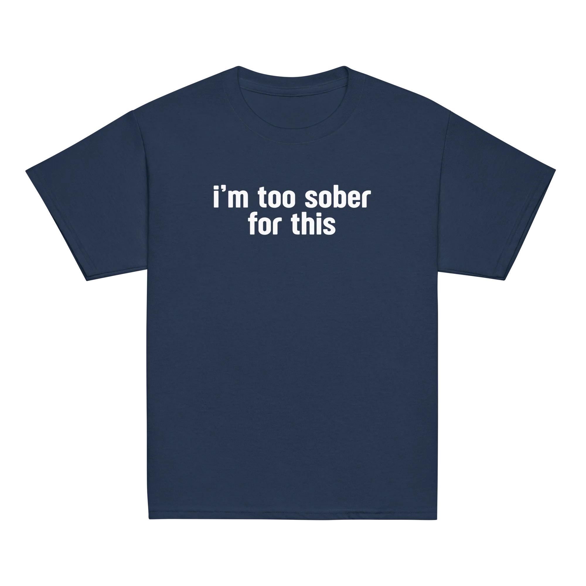 I'm Too Sober for This Baby Tee - Image 8