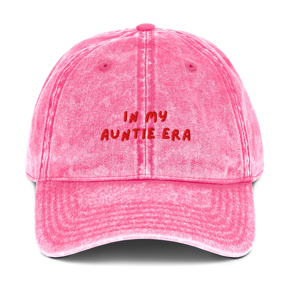 In My Auntie Era Embroidered Vintage Cap - Image 5