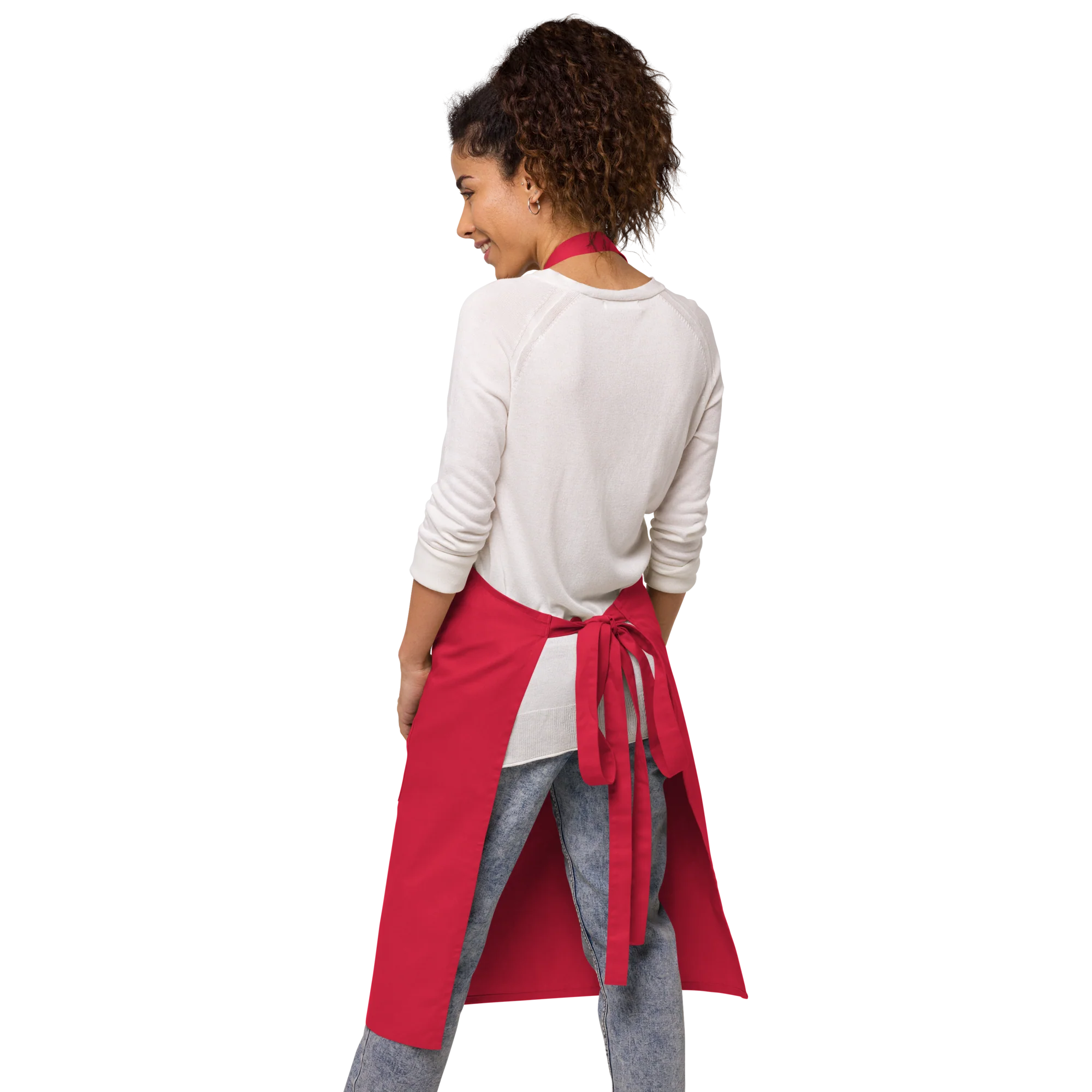 In my Chef Era Embroidered Organic Cotton Apron - Image 10