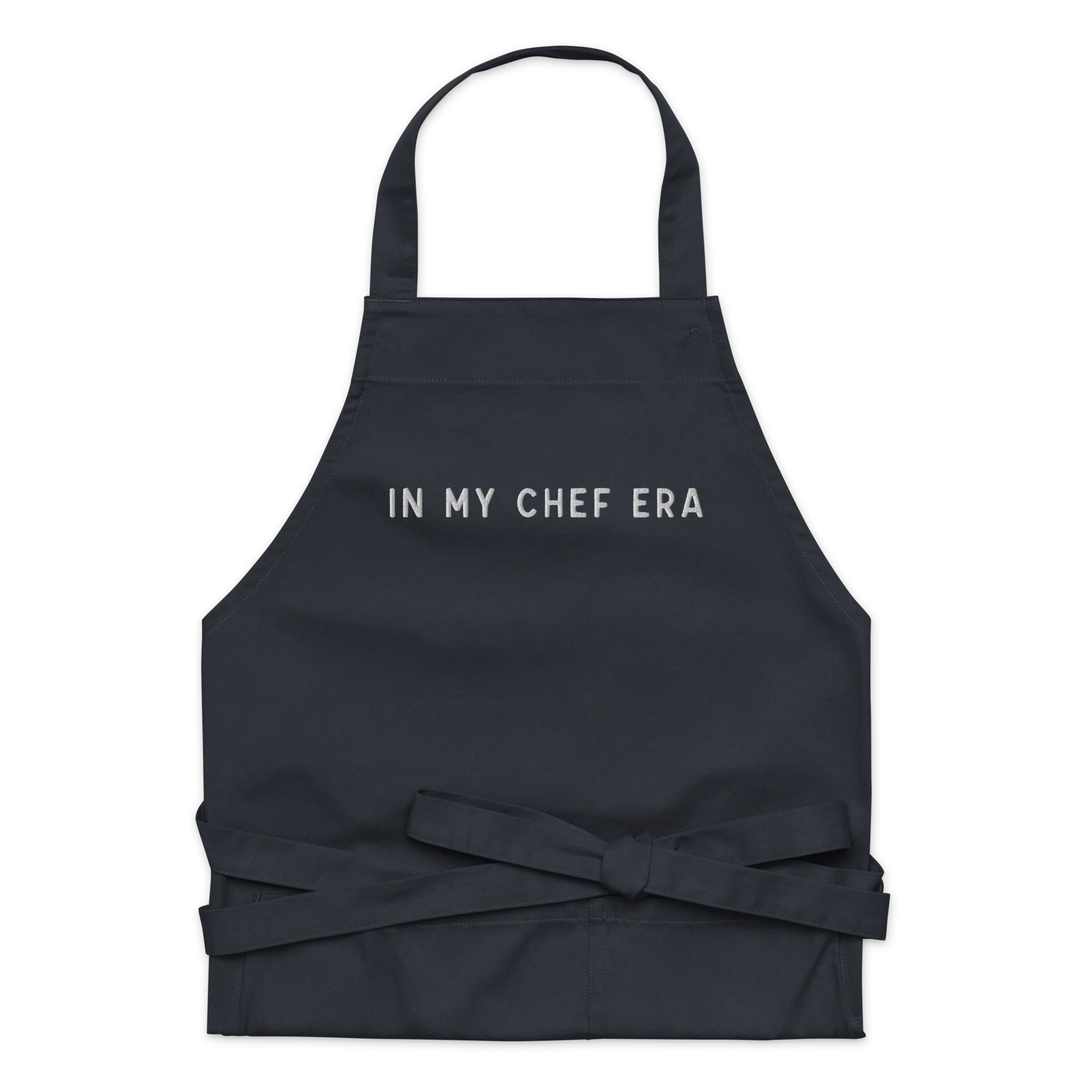In my Chef Era Embroidered Organic Cotton Apron - Image 8