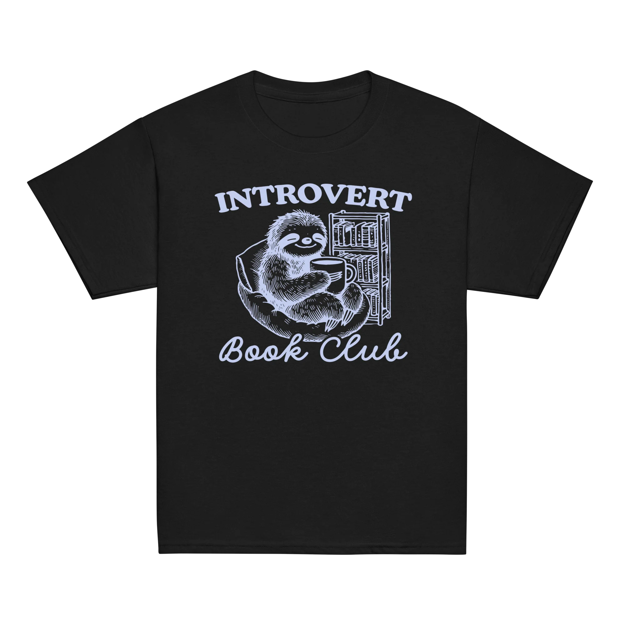 Introvert Book Club Baby Tee - Image 8