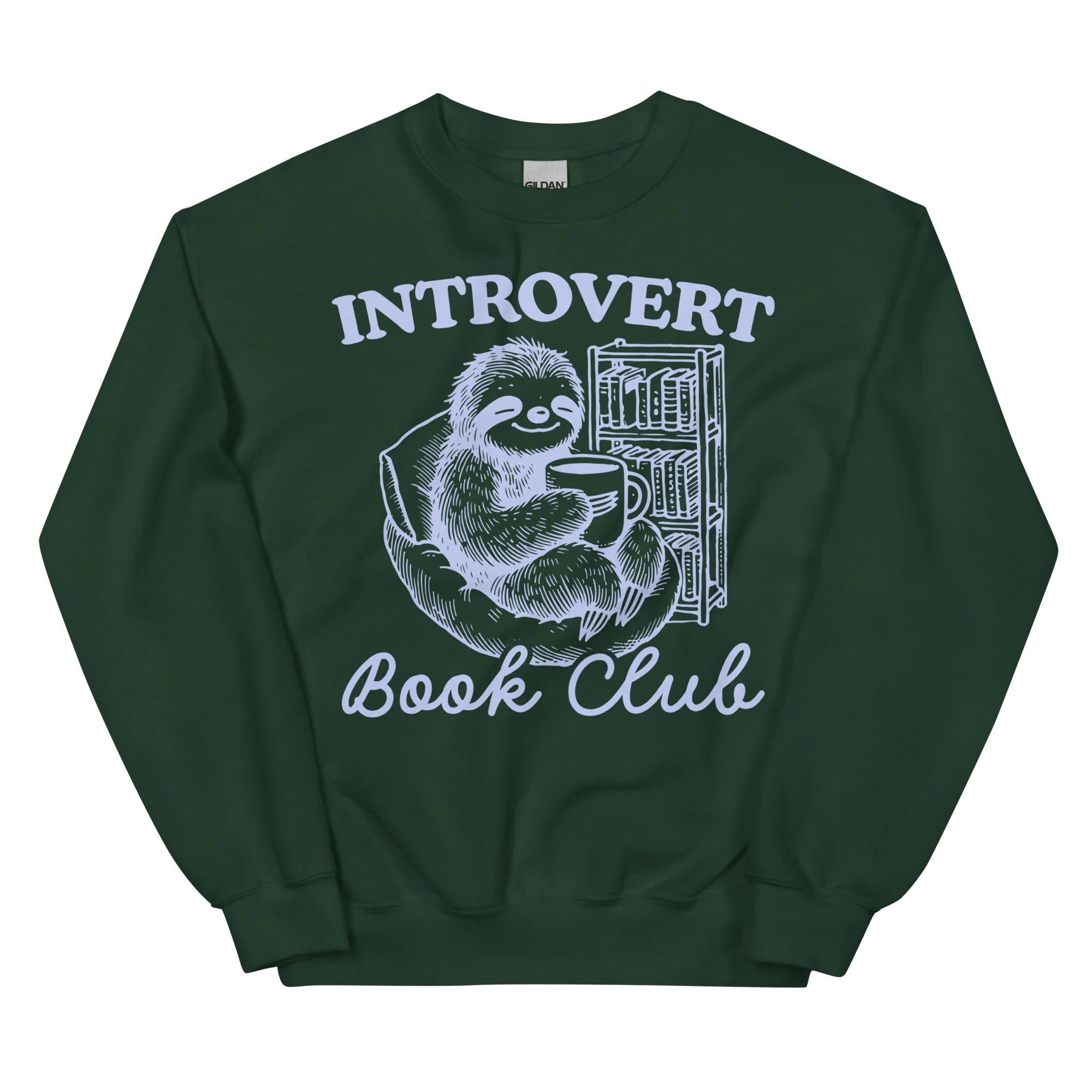 Introvert Book Club Sweatshirt - Image 9