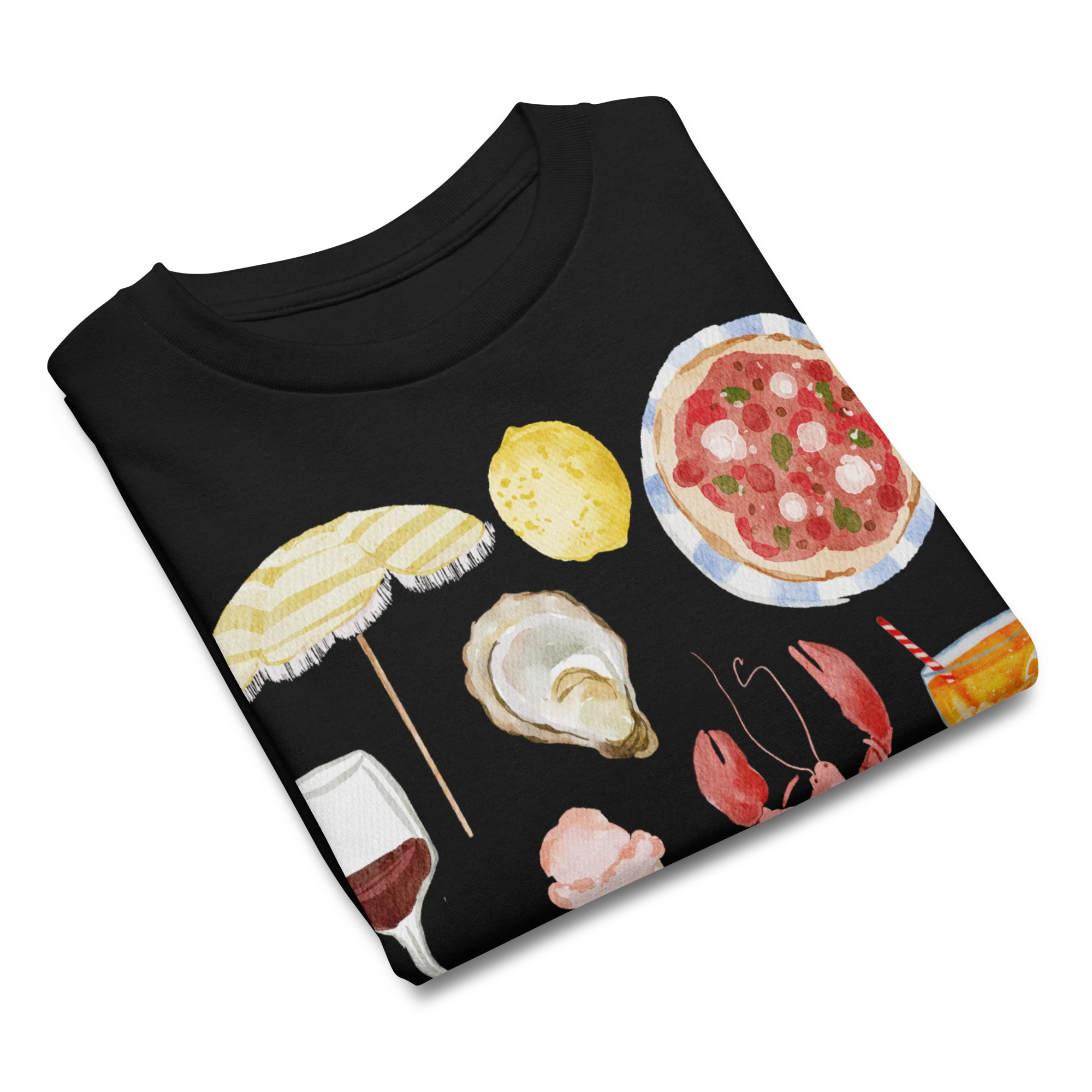Italian Summer Watercolor Baby Tee - Image 9
