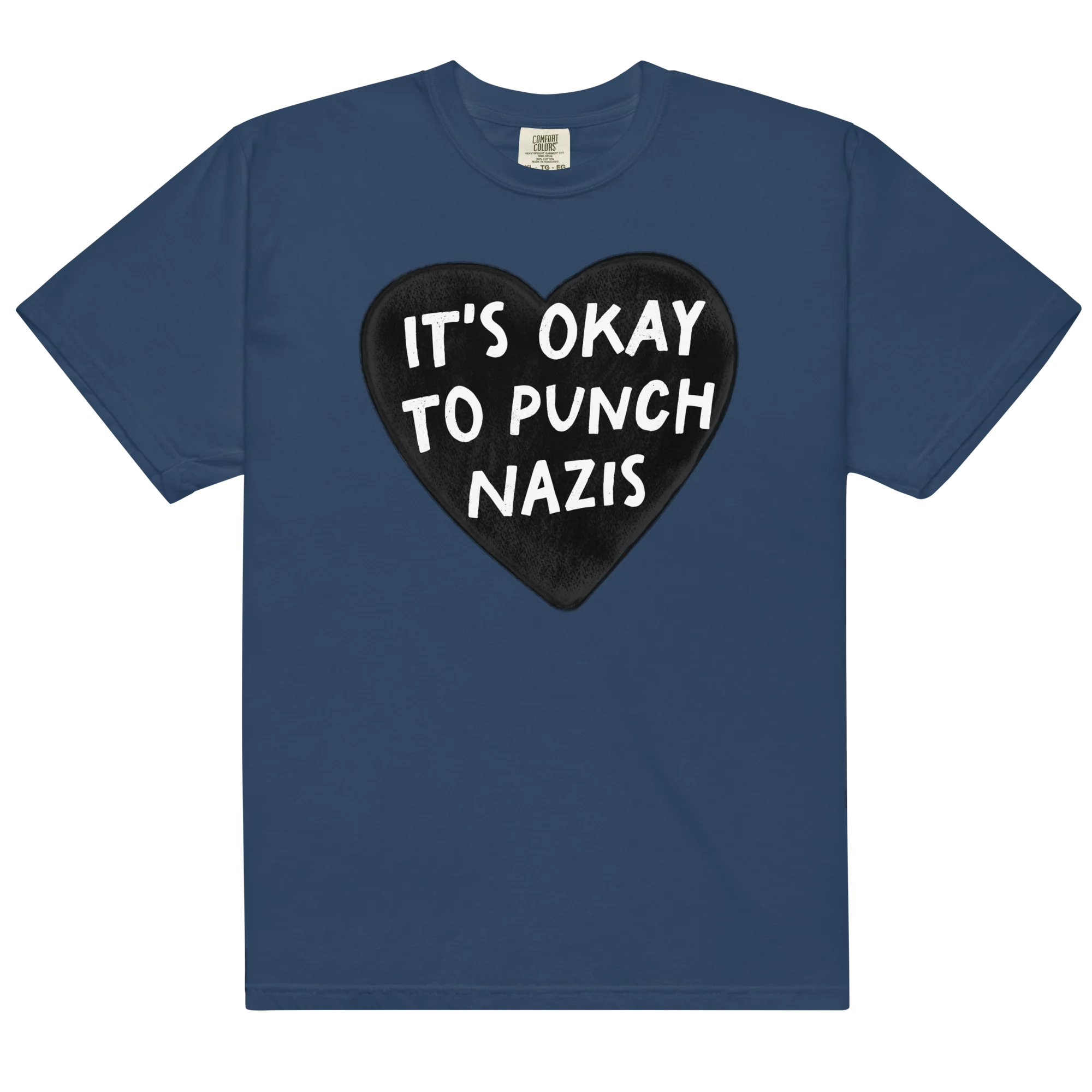 It's Okay to Punch Nazis Classic T-Shirt - Image 13