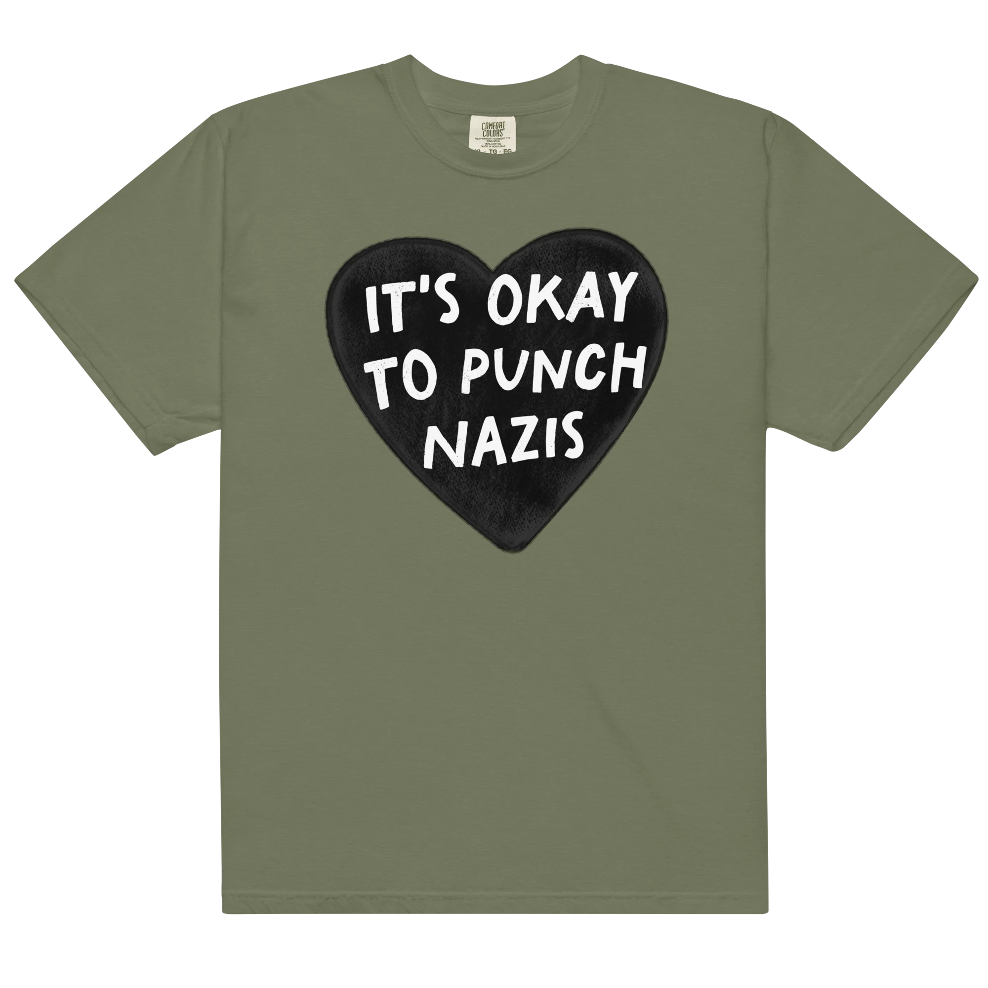 It's Okay to Punch Nazis Classic T-Shirt - Image 14