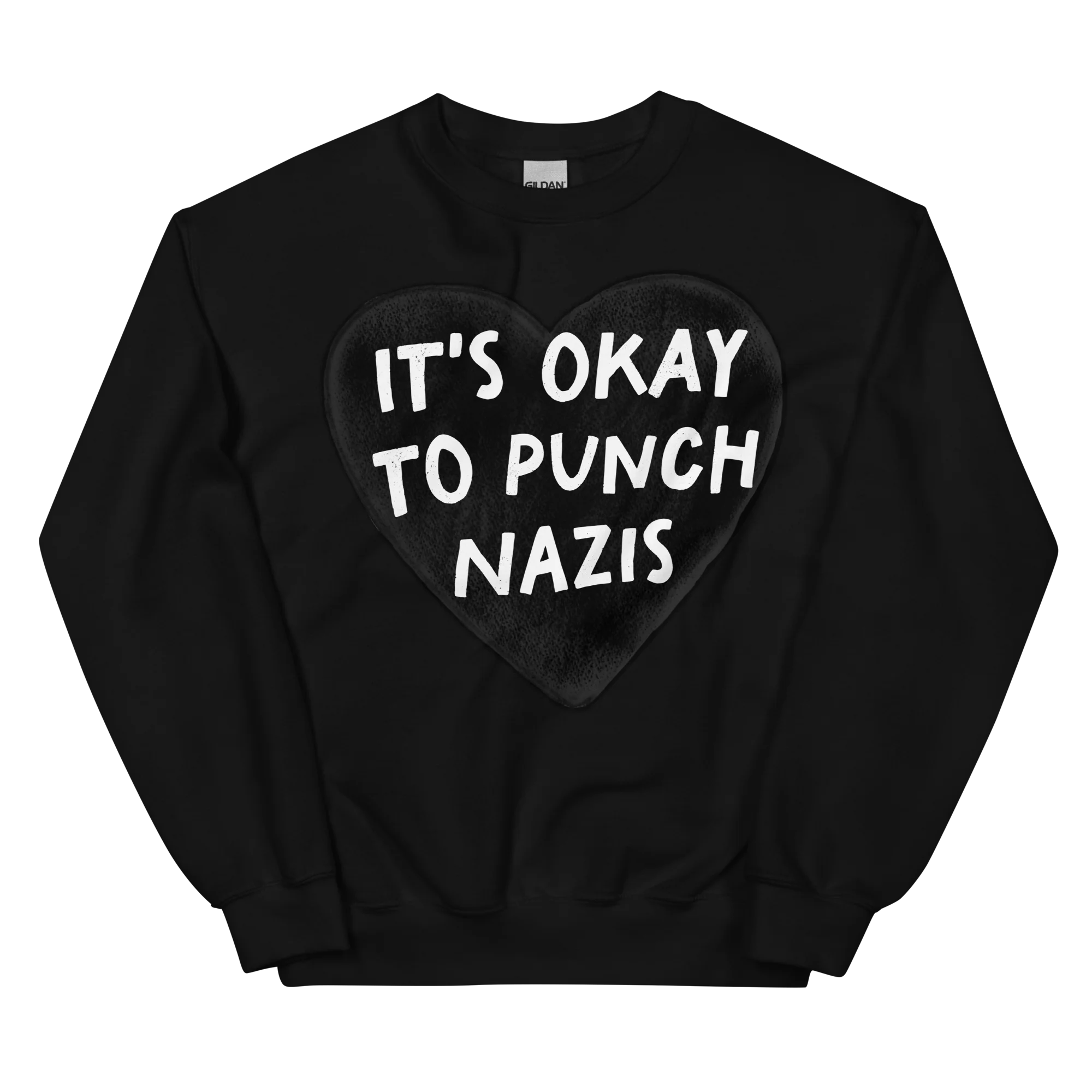 It's Okay to Punch Nazis Sweatshirt - Image 3