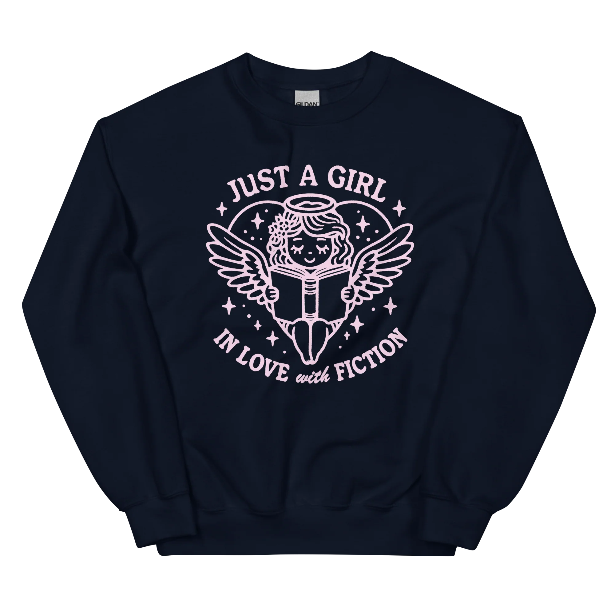 Just a Girl In Love with Fiction Sweatshirt - Image 11