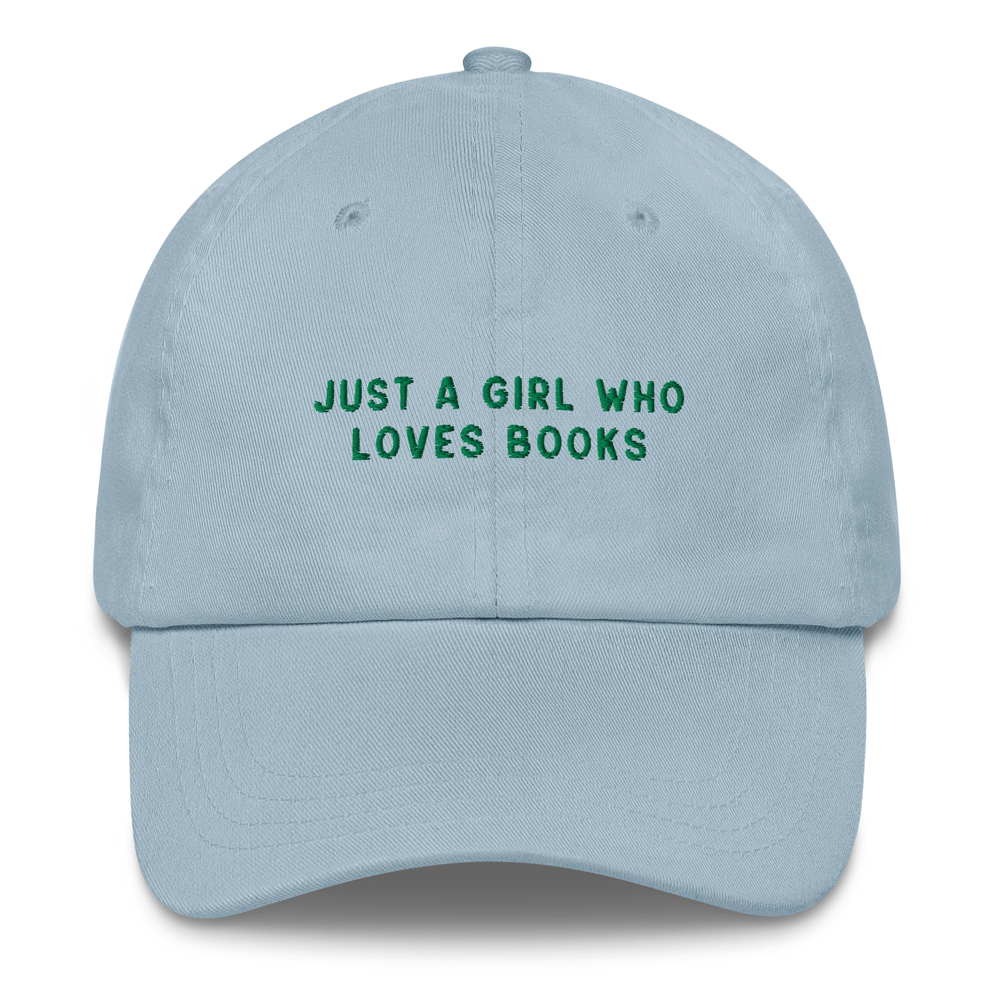 Just a Girl Who Loves Books Embroidered Cap - Image 5