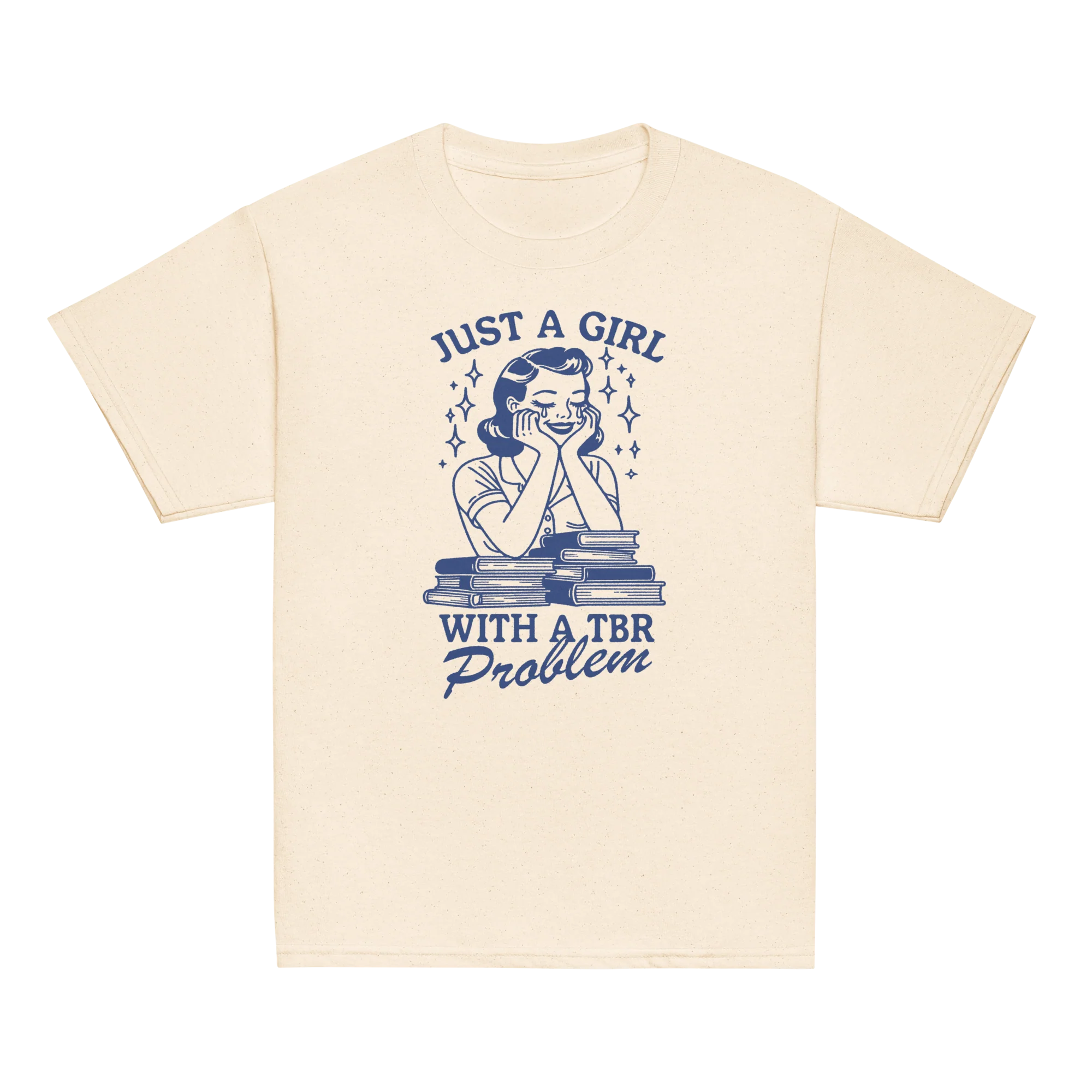 Just A Girl With a TBR Problem Baby Tee - Image 9