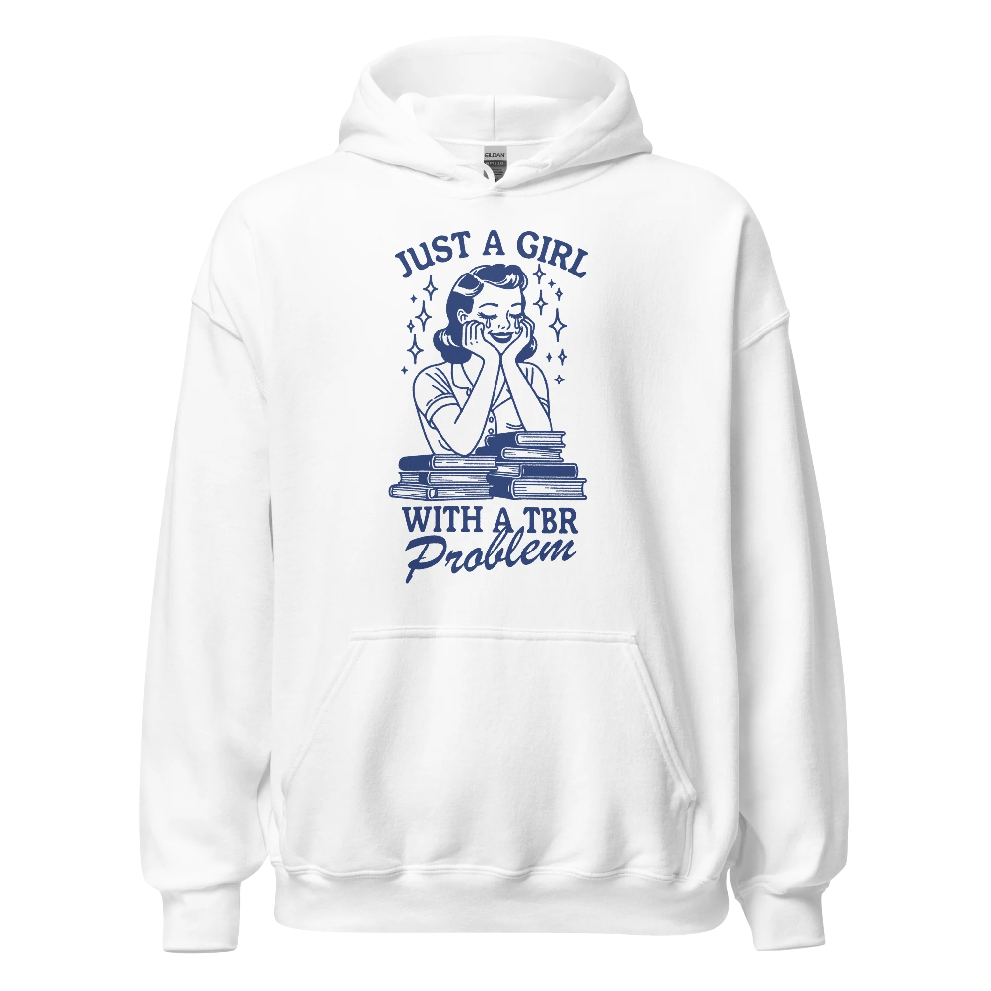 Just A Girl With a TBR Problem Hoodie - Image 4