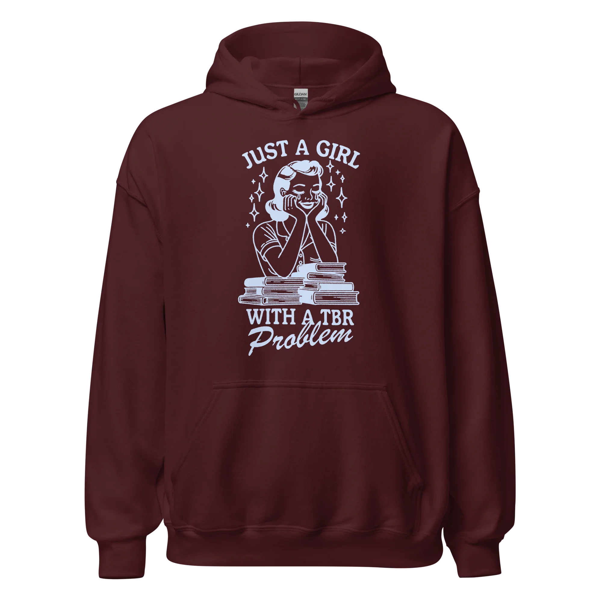Just A Girl With a TBR Problem Hoodie - Image 8