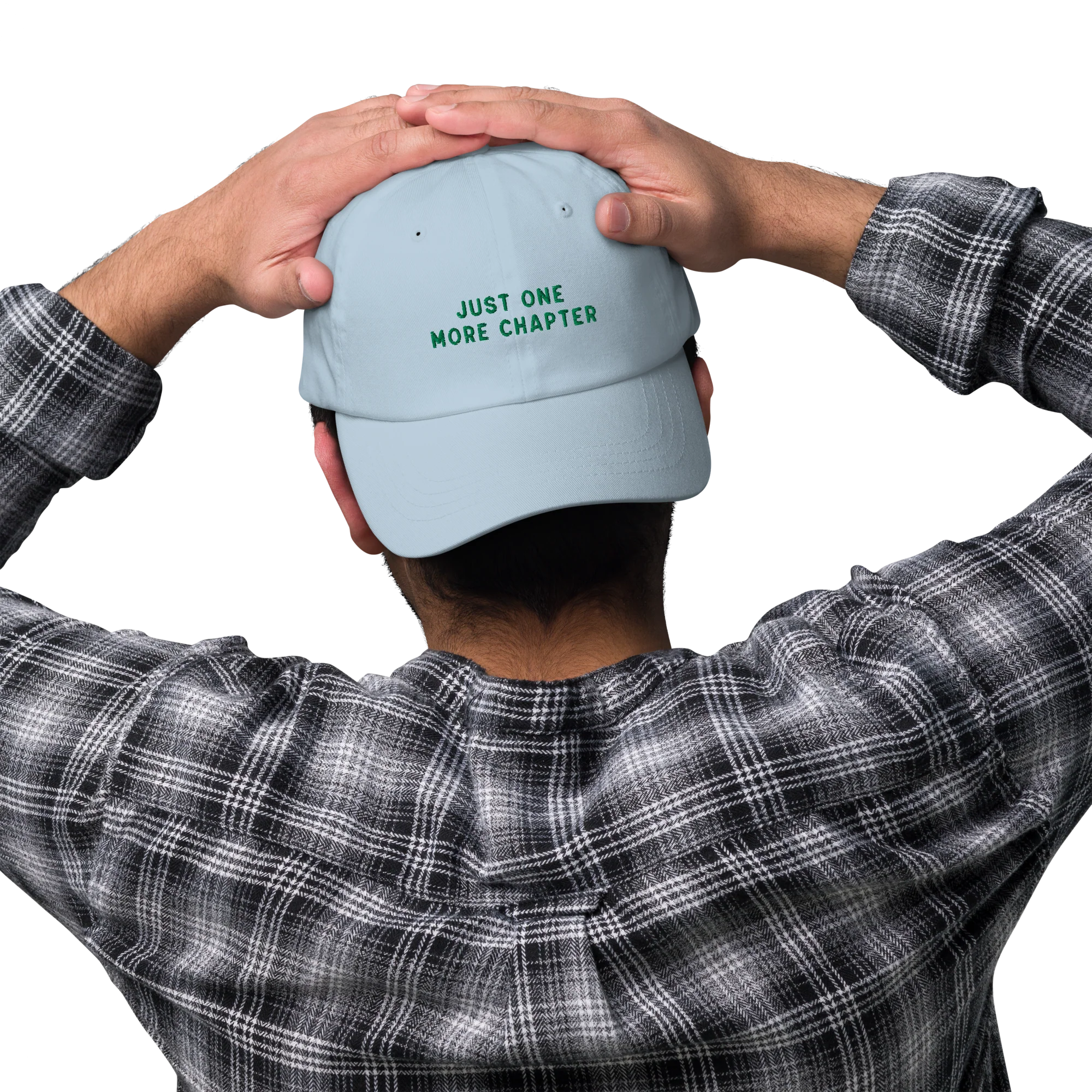 Just One More Chapter Embroidered Cap - Image 2