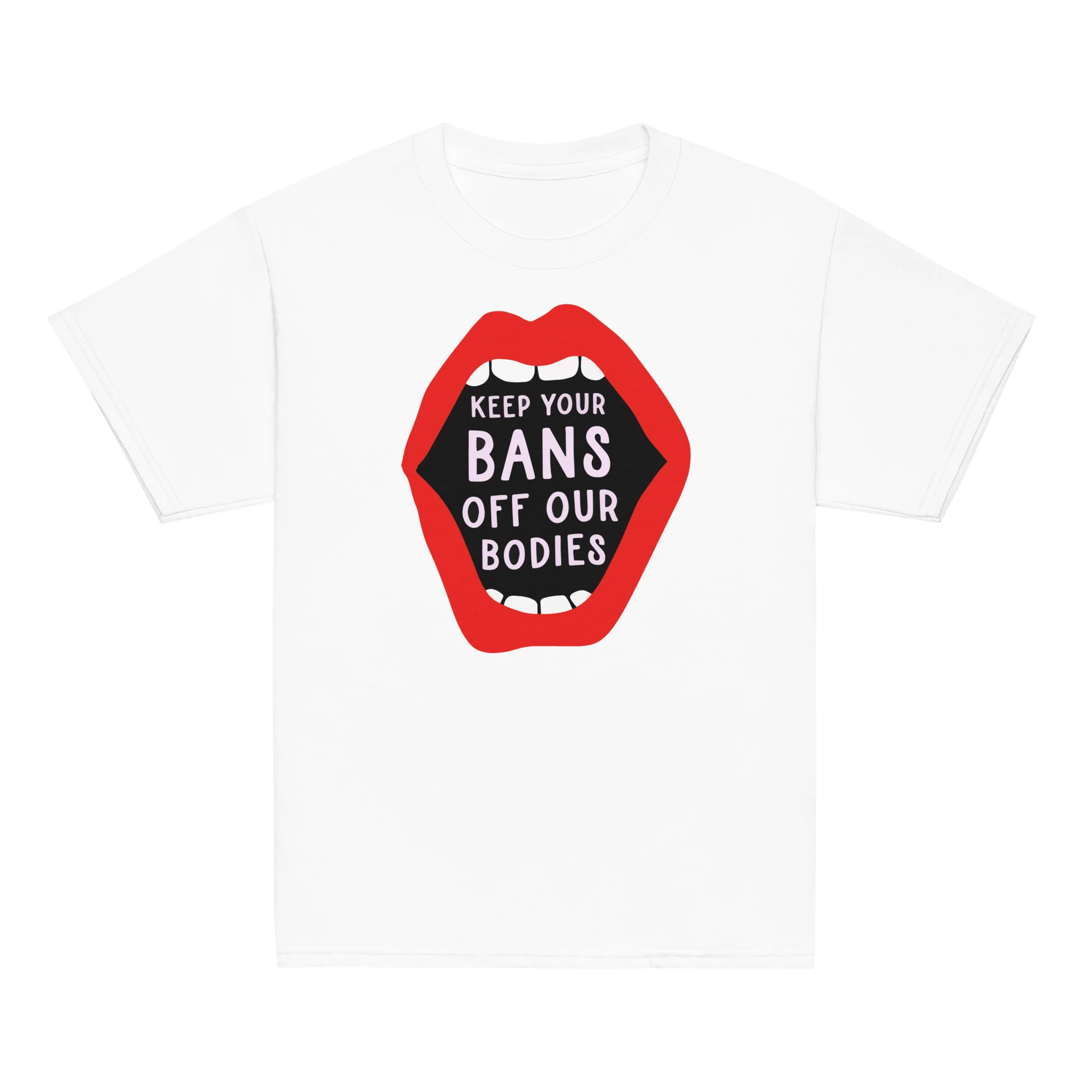Keep Your Bans Off Our Bodies Baby Tee - Image 3
