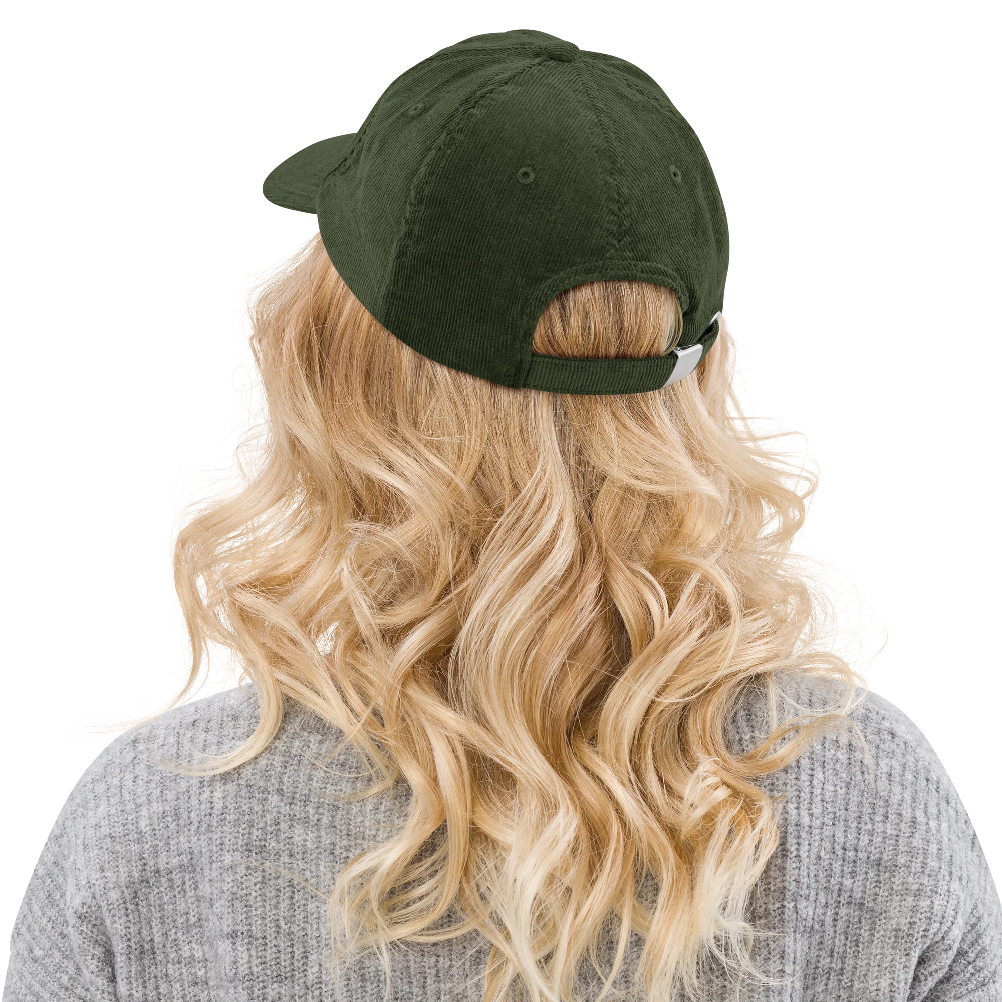 Keep Your Laws Off My Body Embroidered Corduroy Hat - Image 9