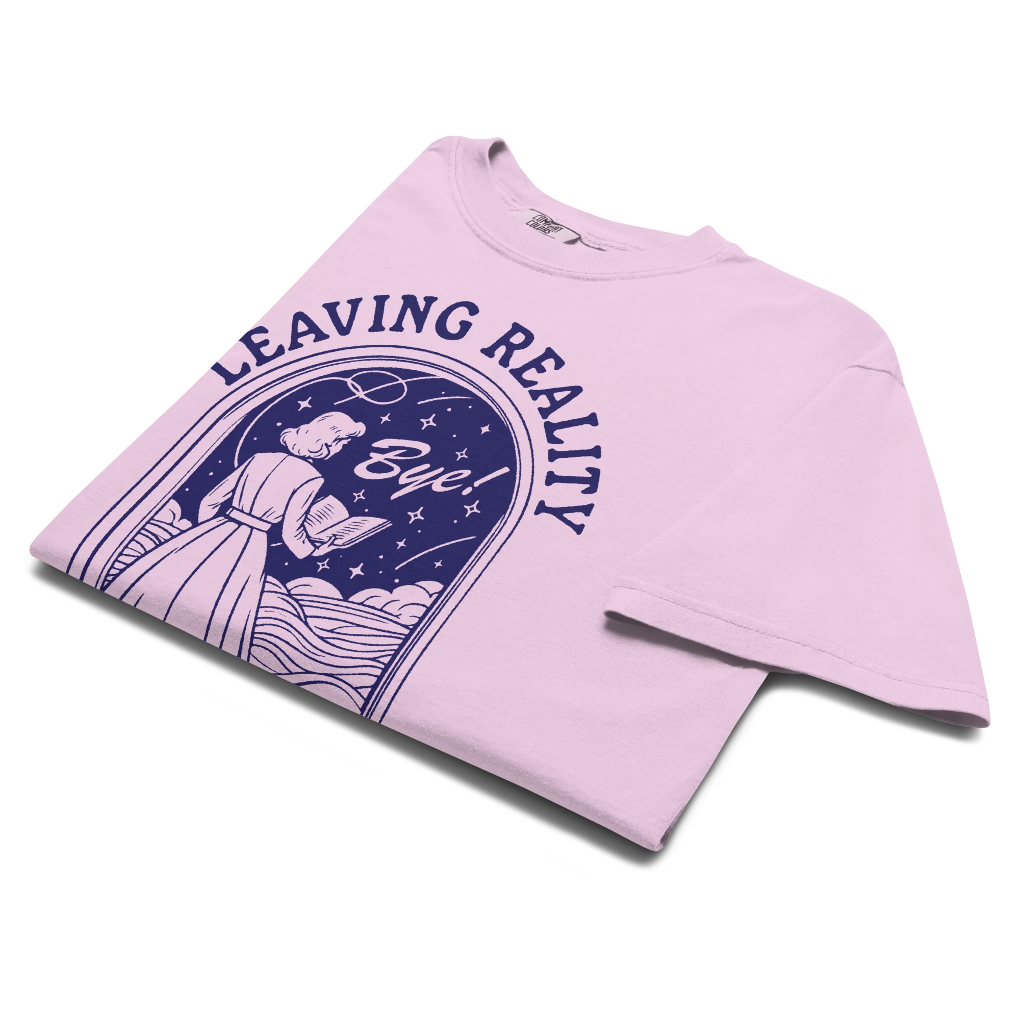 Leaving Reality Entering Fiction Classic T-Shirt - Image 4