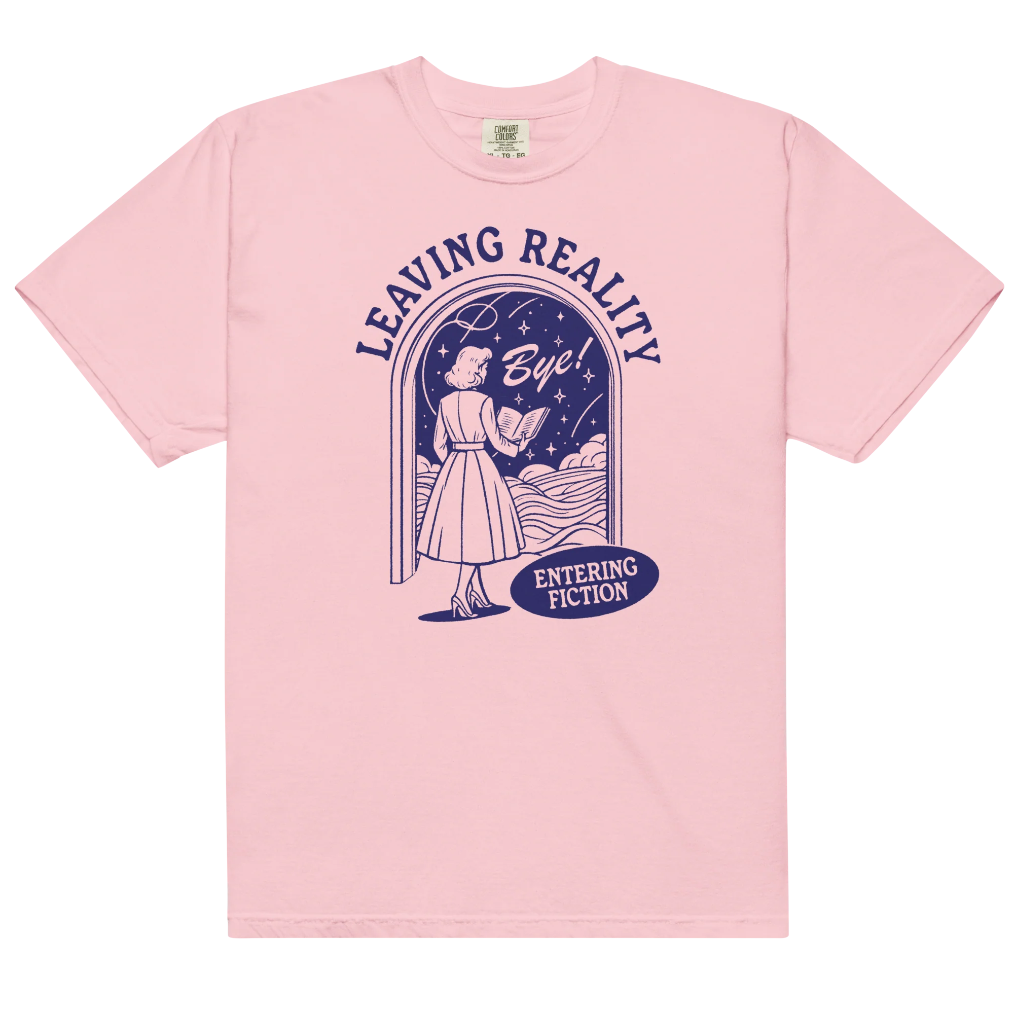 Leaving Reality Entering Fiction Classic T-Shirt - Image 8