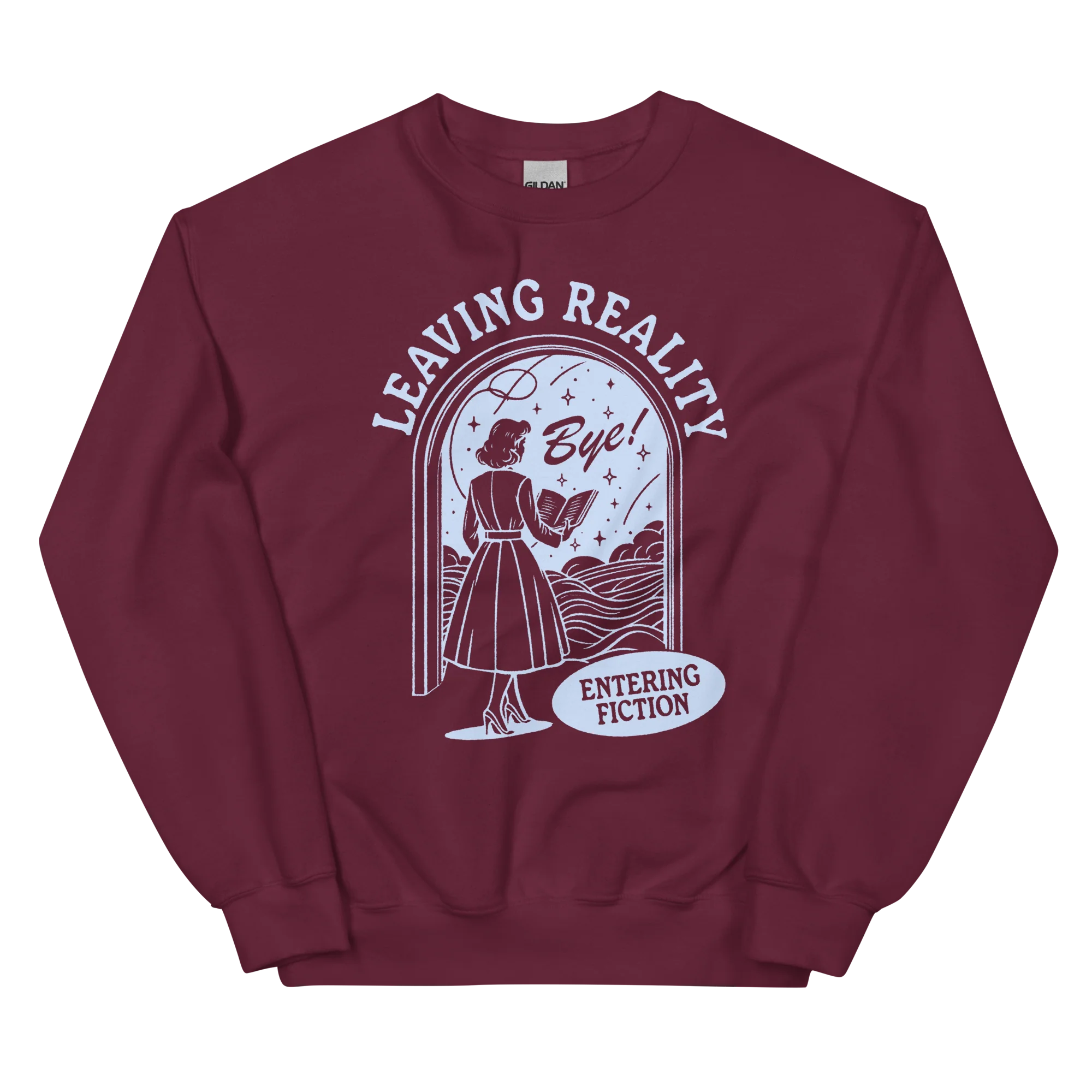 Leaving Reality Entering Fiction Sweatshirt - Image 10
