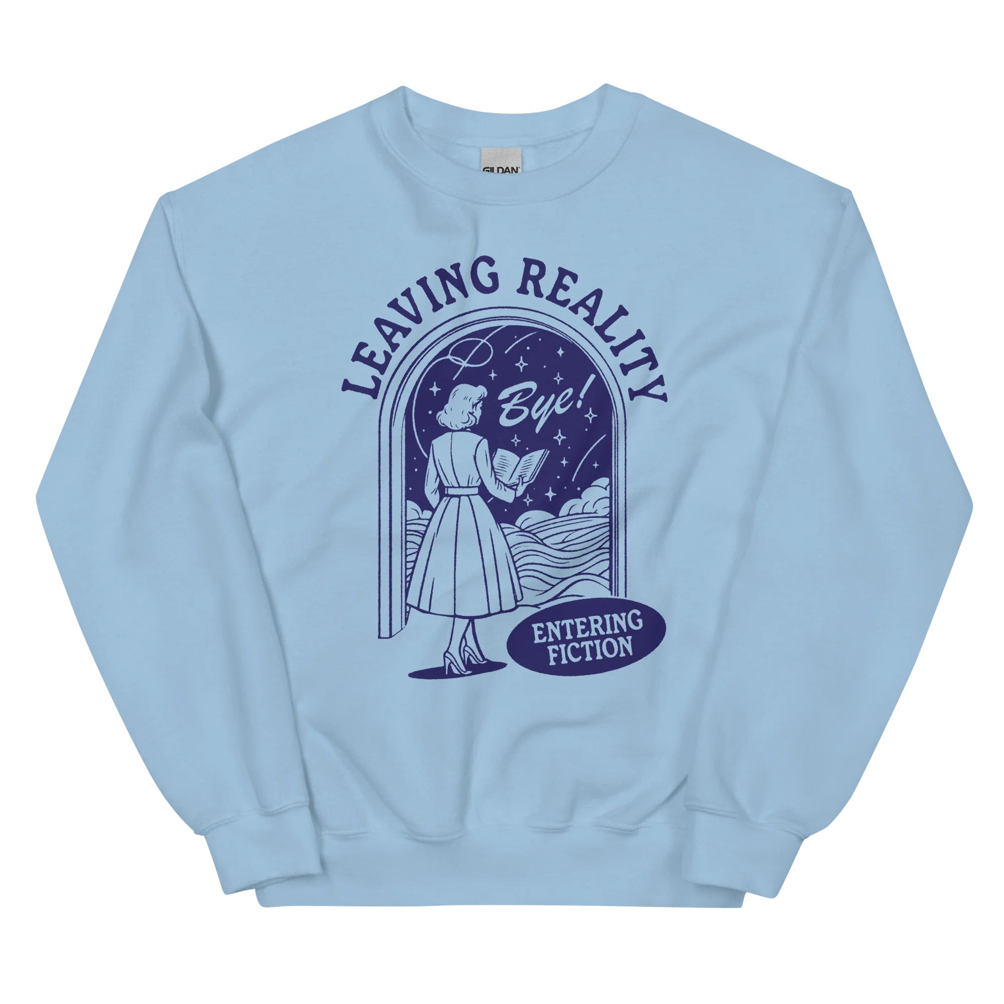 Leaving Reality Entering Fiction Sweatshirt - Image 3
