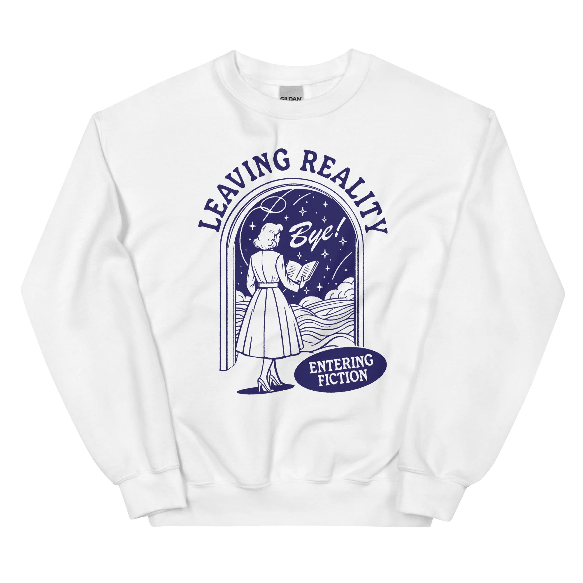 Leaving Reality Entering Fiction Sweatshirt - Image 5