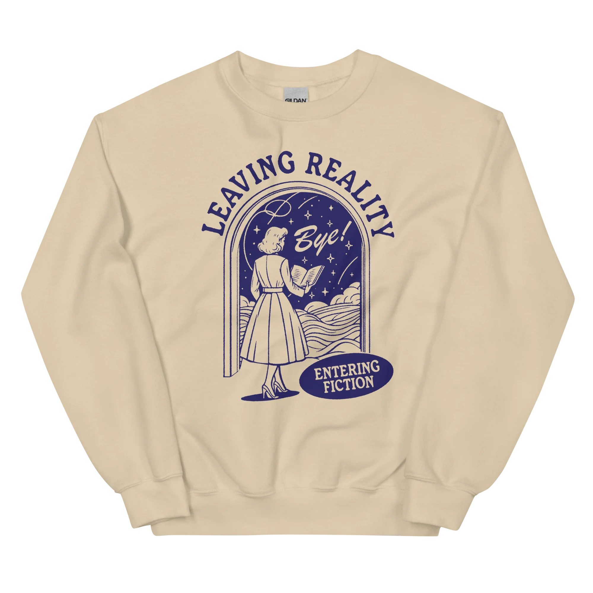 Leaving Reality Entering Fiction Sweatshirt - Image 8
