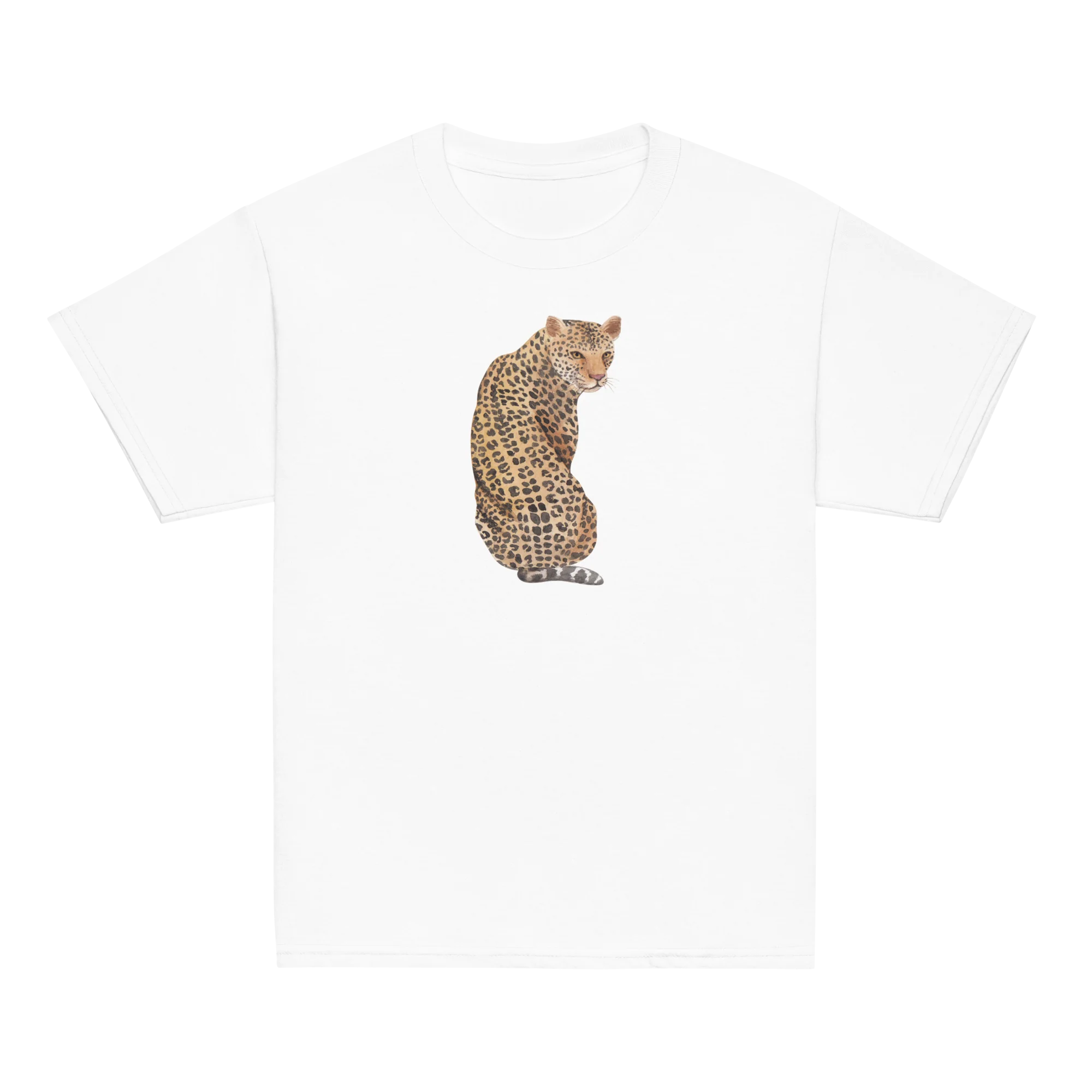 Leopard Watercolor Baby Tee