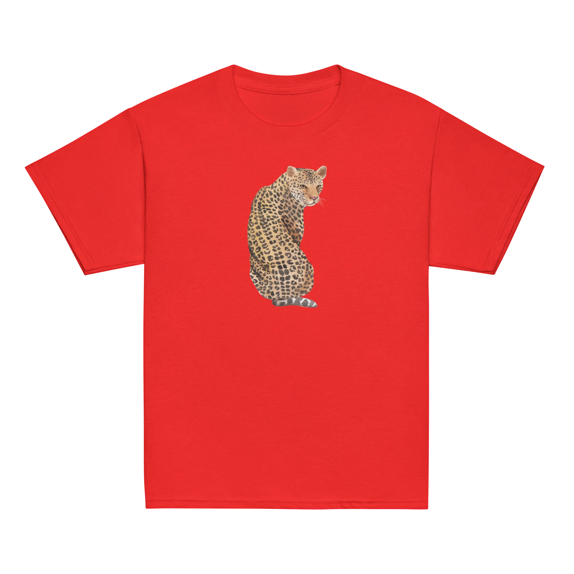 Leopard Watercolor Baby Tee - Image 6