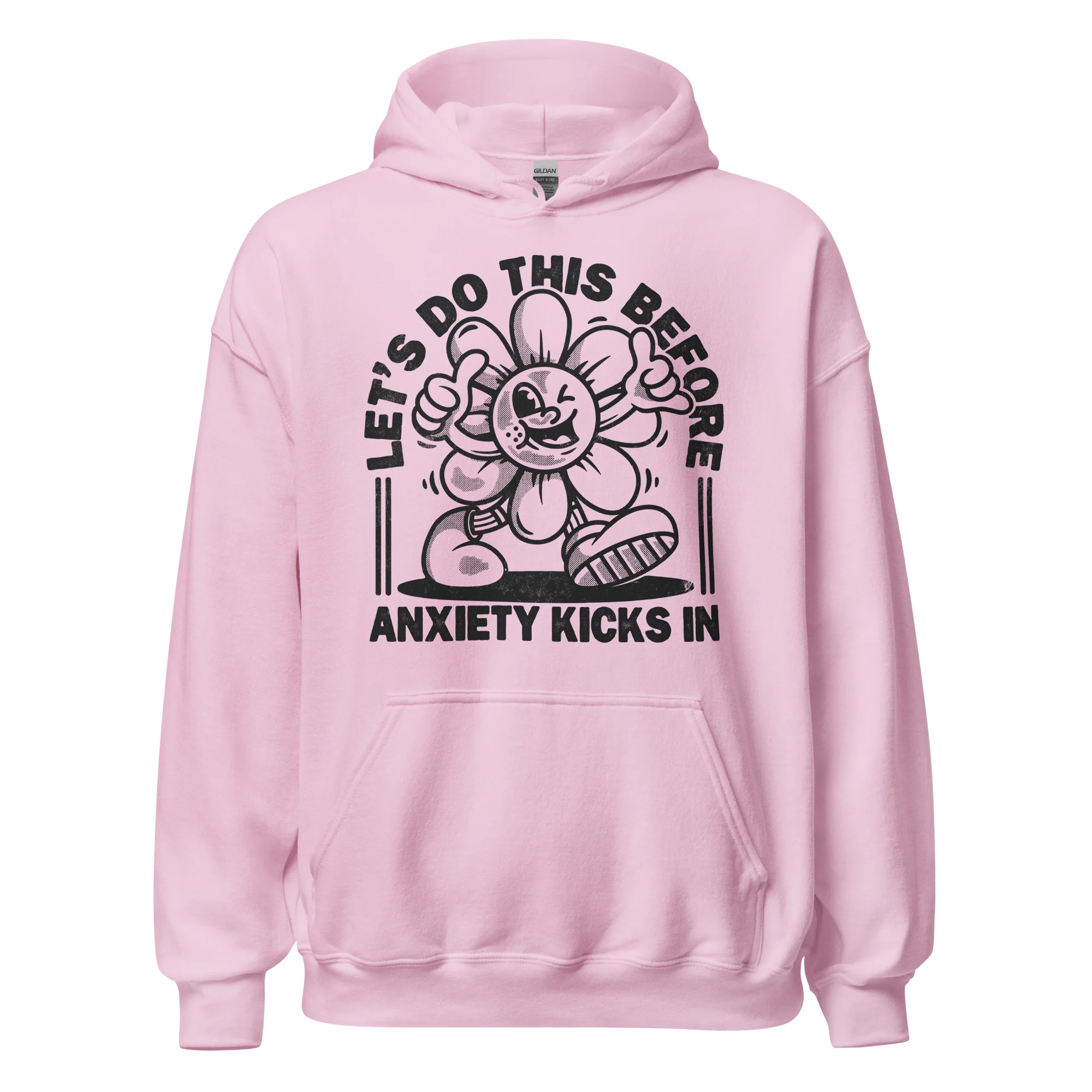 Let's Do This Anxiety Kicks In Hoodie - Image 7