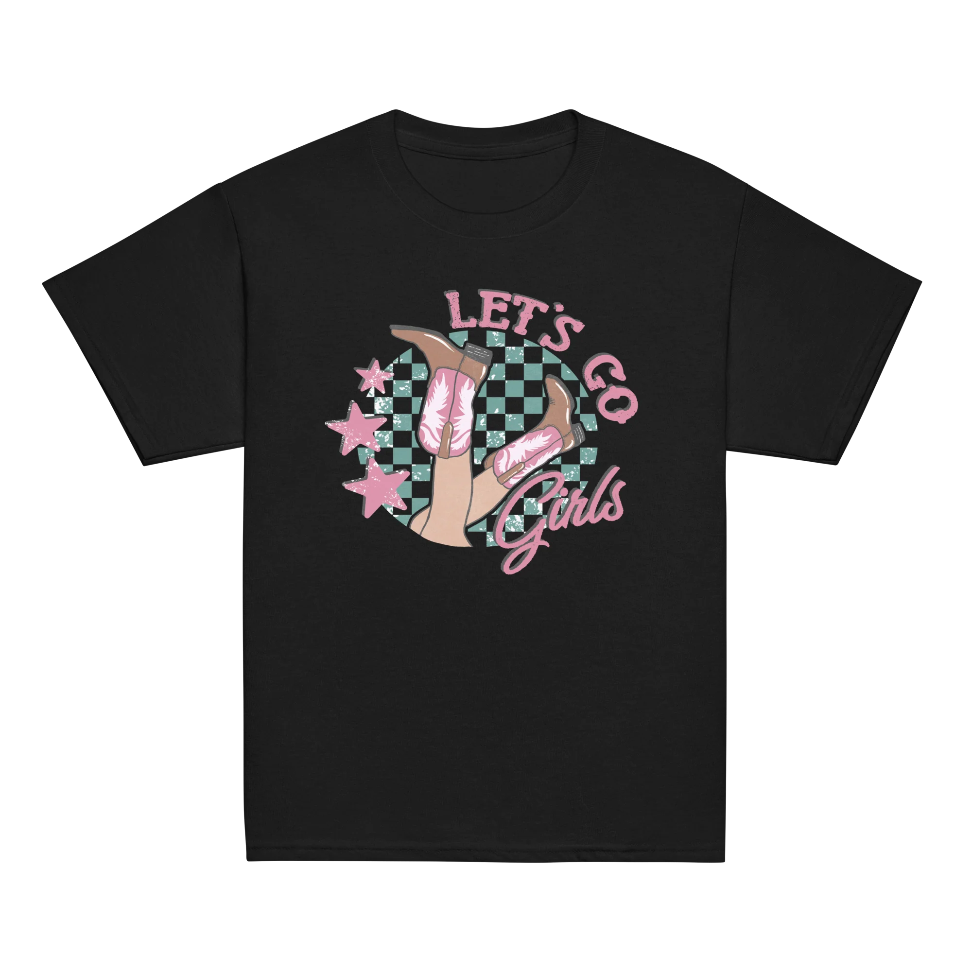 Let's Go Girls Cowgirl Baby Tee