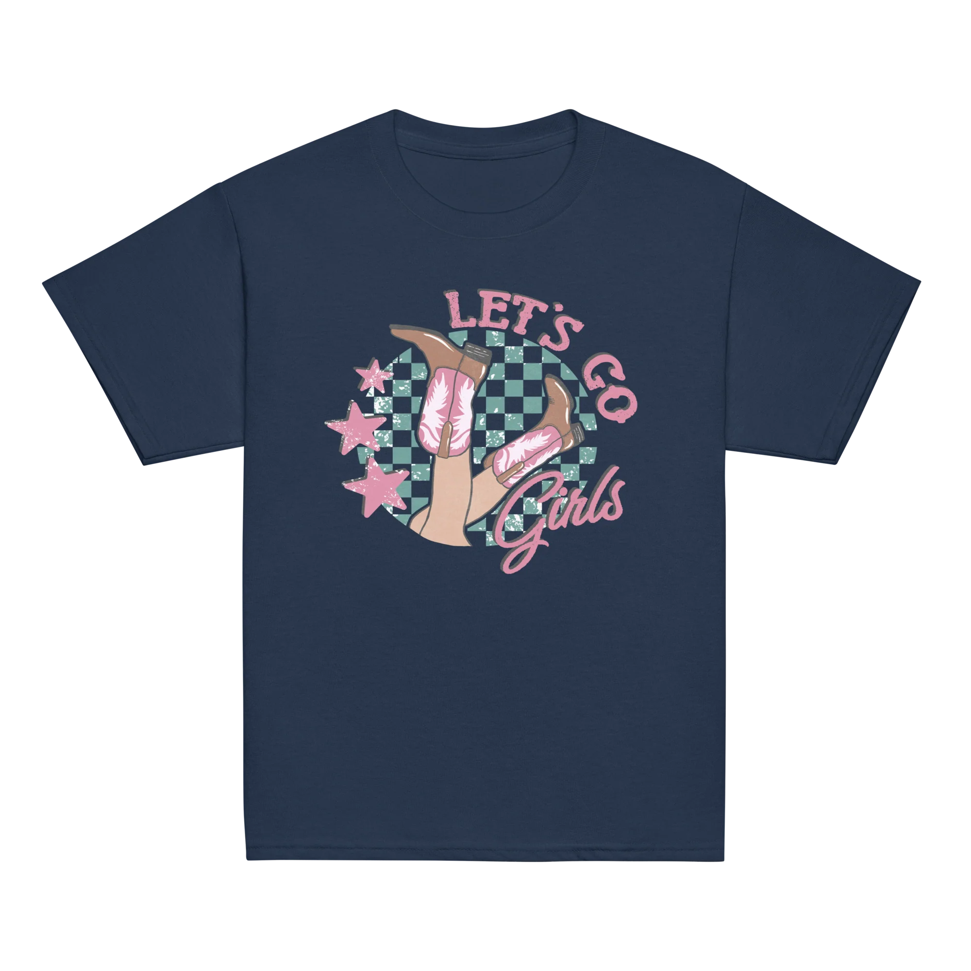 Let's Go Girls Cowgirl Baby Tee - Image 5