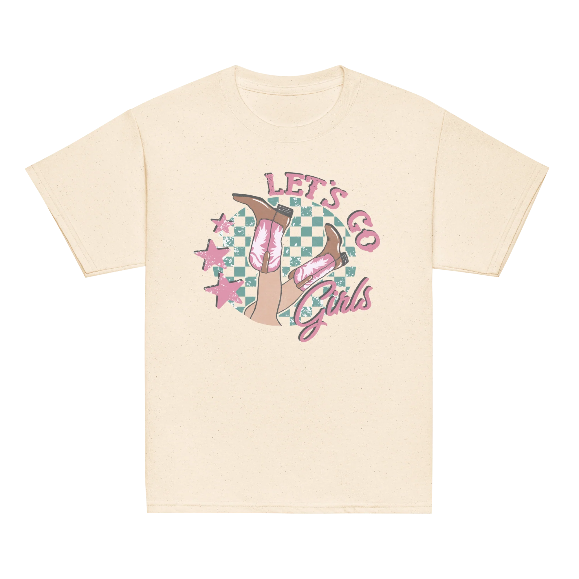 Let's Go Girls Cowgirl Baby Tee - Image 6