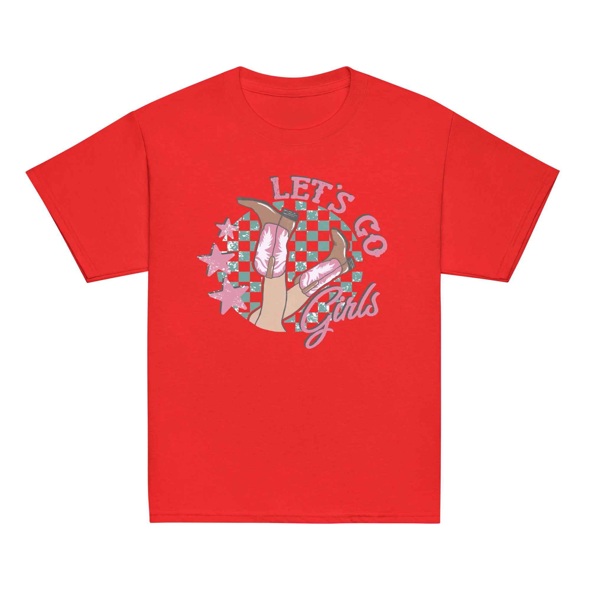 Let's Go Girls Cowgirl Baby Tee - Image 8